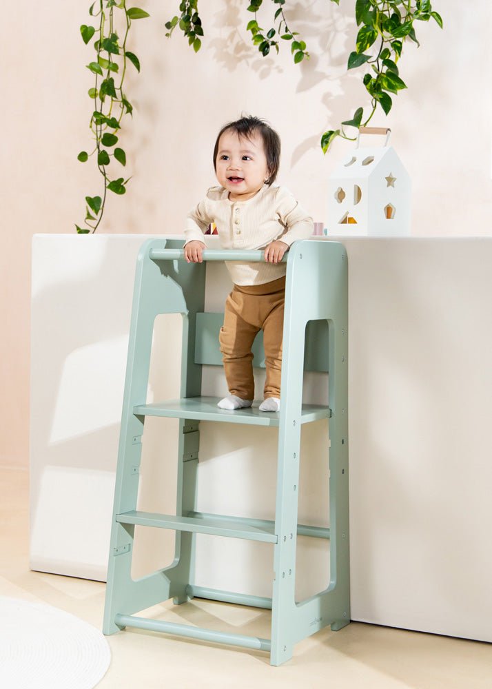 Coco Village Educational Tower - Seafoam - Mastermind Toys___234193