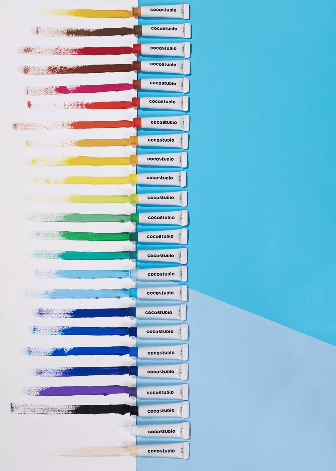 Coco Village Gouache Paint Bucket & Accessories Set - 24 colors - Mastermind Toys___246891