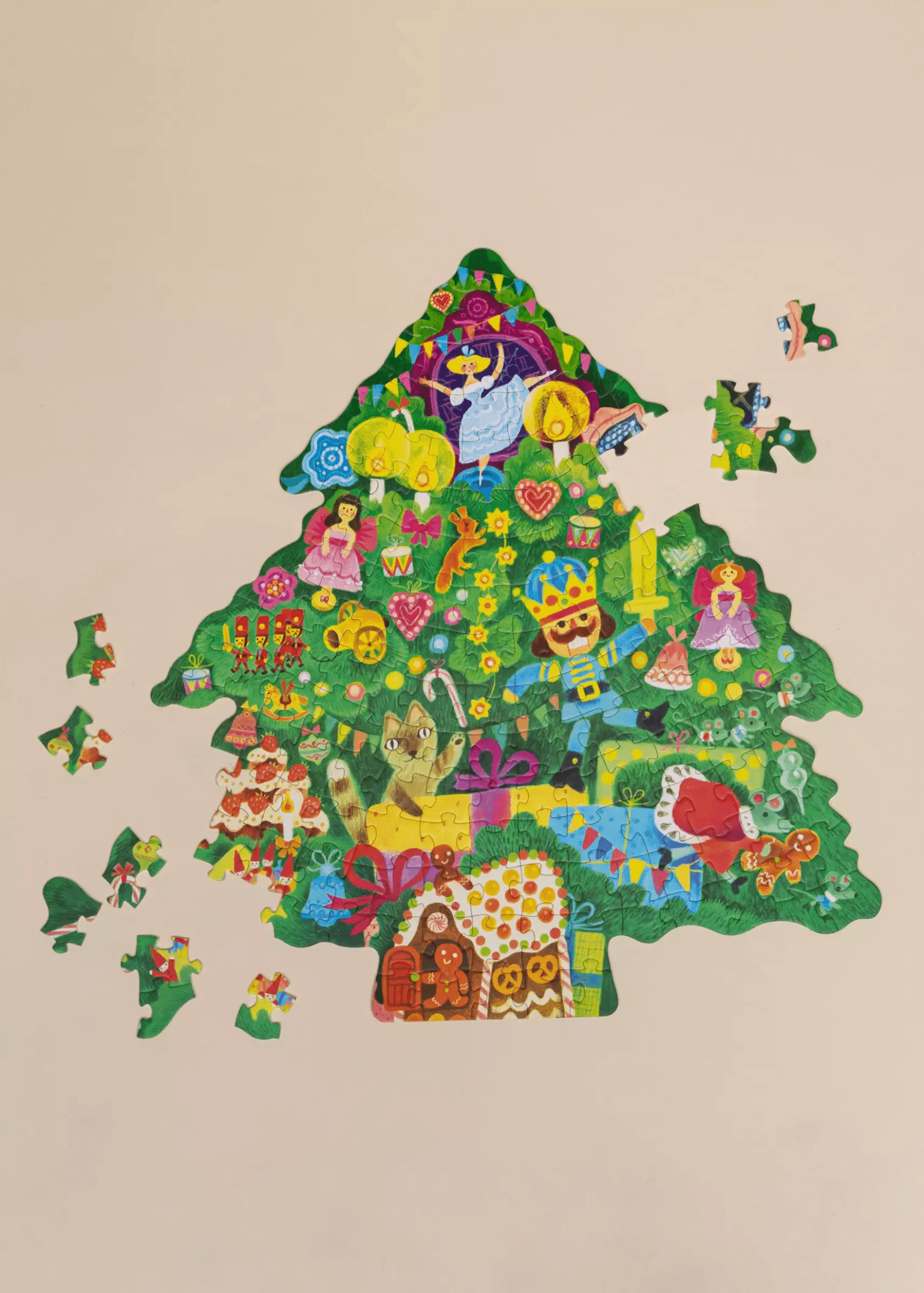 Coco Village Holiday Puzzle - Christmas Tree - 160pcs - Mastermind Toys___247222