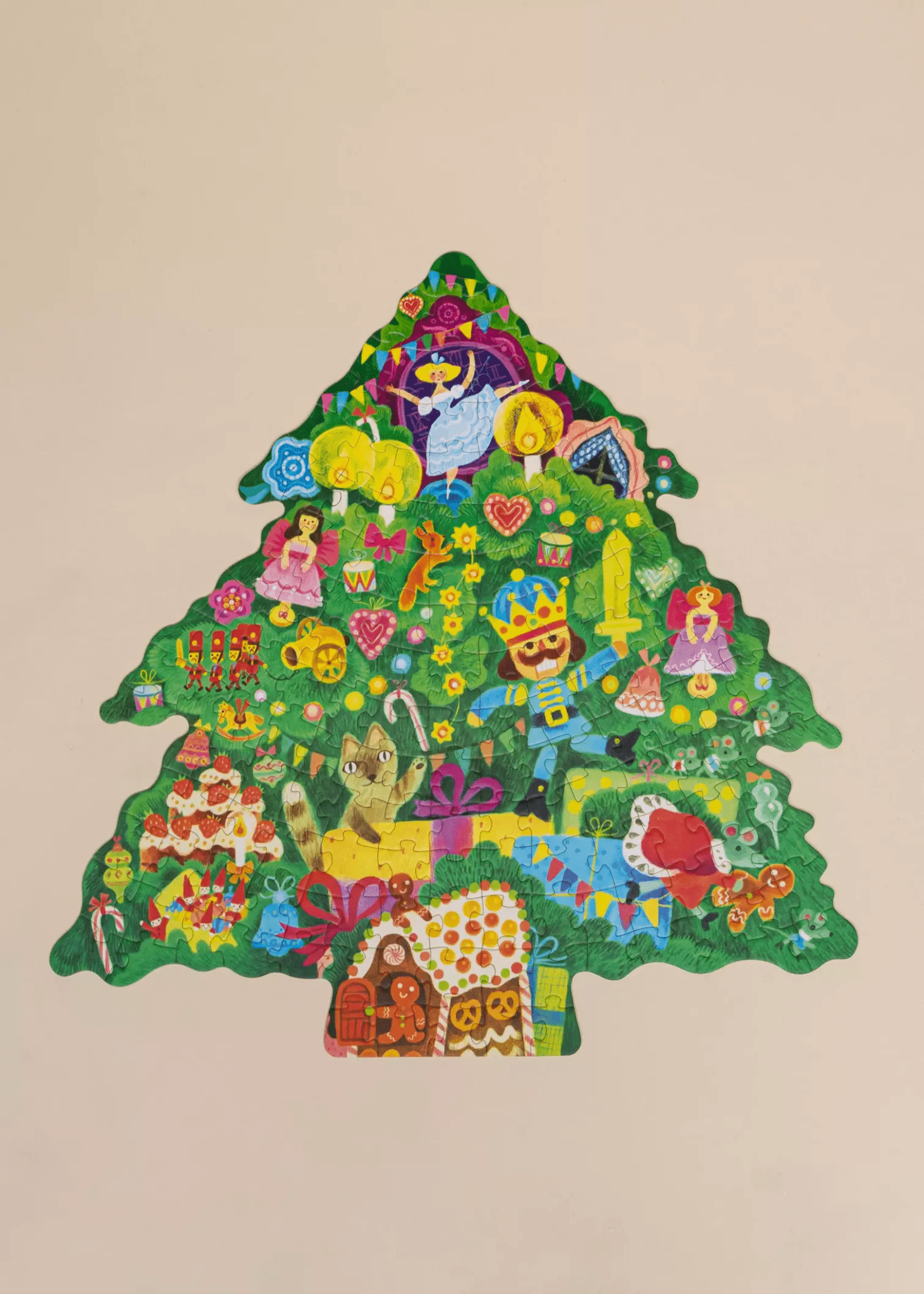 Coco Village Holiday Puzzle - Christmas Tree - 160pcs - Mastermind Toys___247222