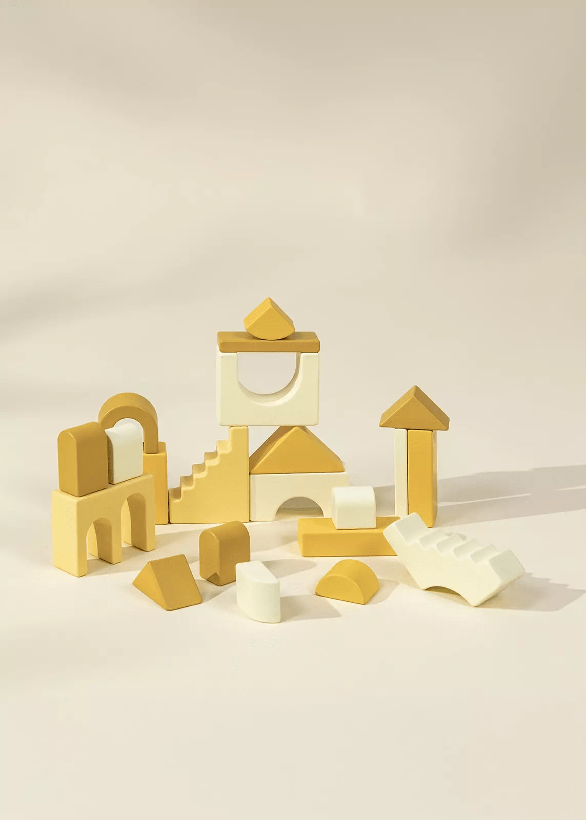 Coco Village Houses Wooden Creative Blocks Set - 21 pcs - Mastermind Toys___247015