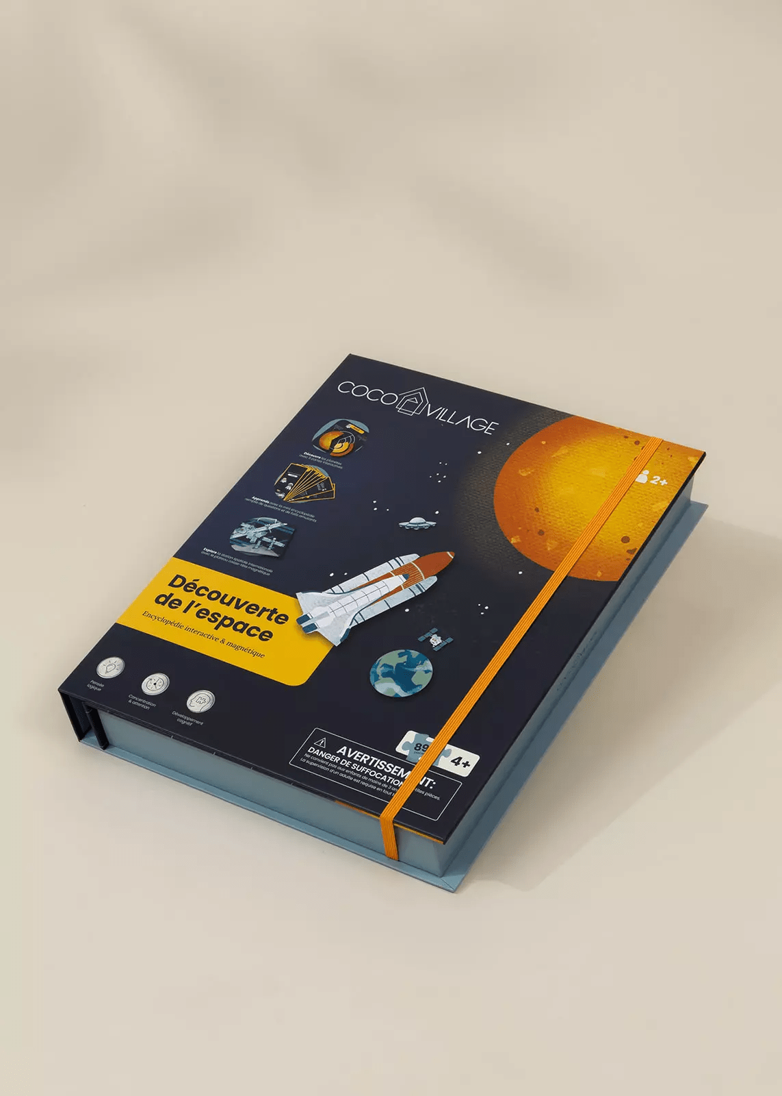 Coco Village Interactive & Magnetic Ency–Space Discovery(FR) - Mastermind Toys___247686