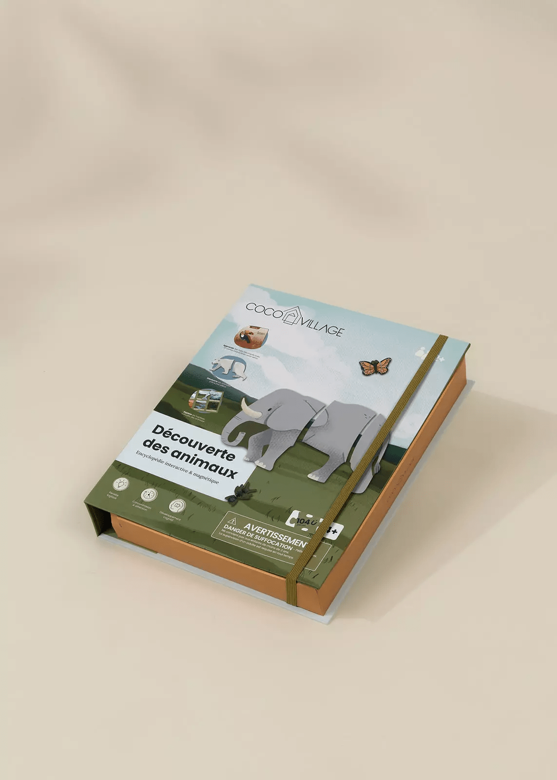 Coco Village Interactive & Magnetic Encyclopedia – Animal Discovery (French Version) - Mastermind Toys___247687