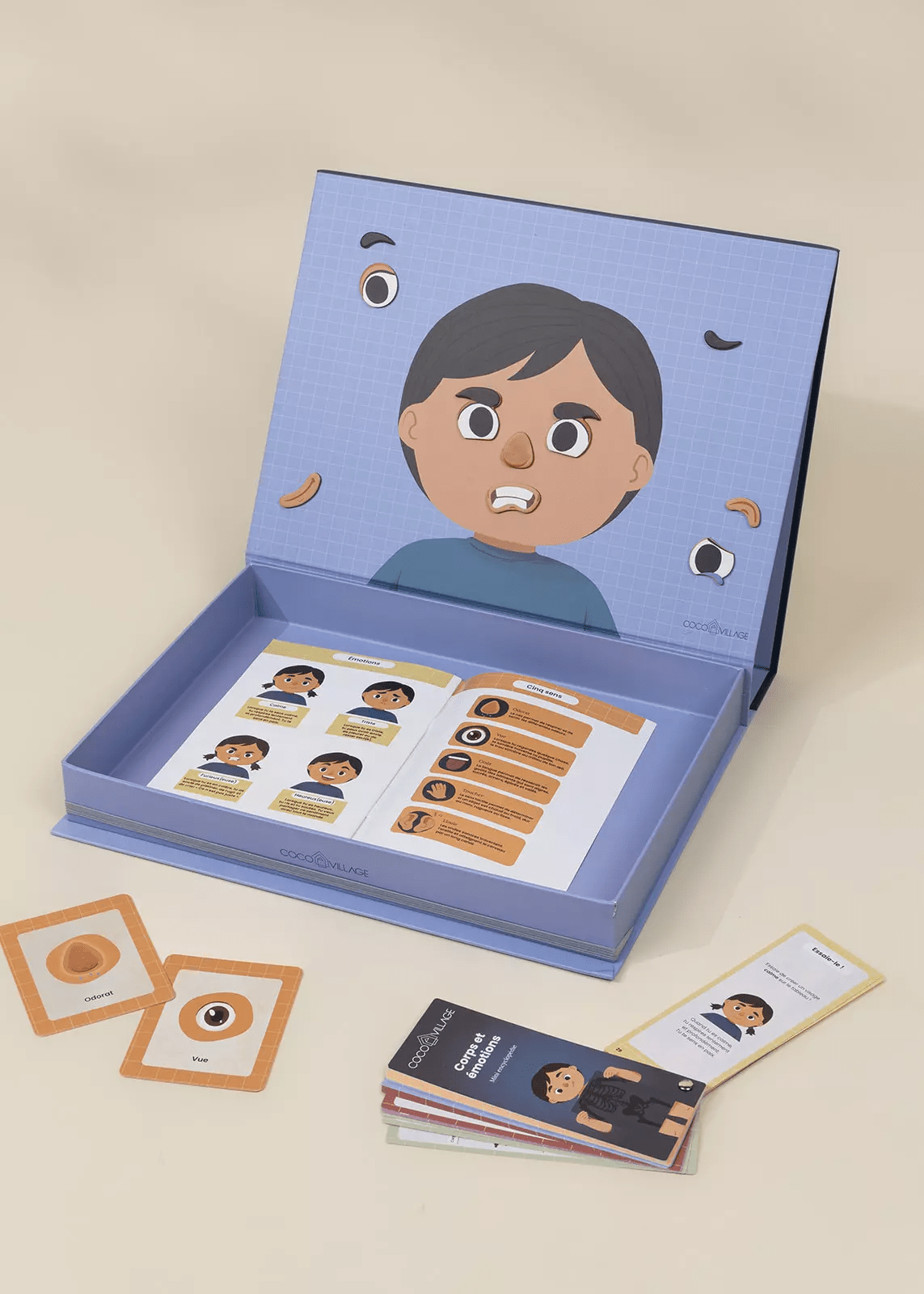 Coco Village Interactive & Magnetic Encyclopedia – Body & Emotions - Mastermind Toys___247364