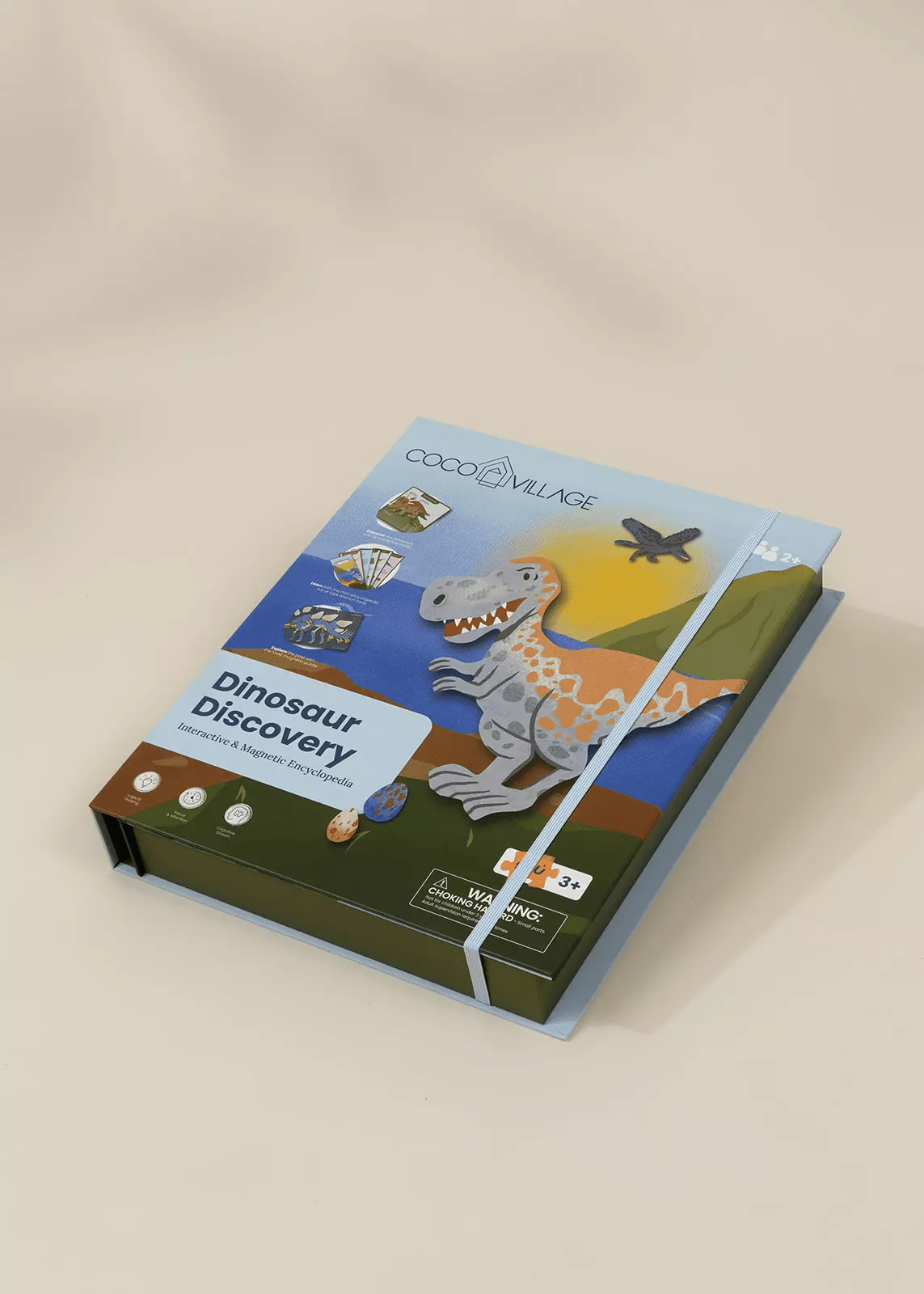 Coco Village Interactive & Magnetic Encyclopedia – Dinosaur Discovery - Mastermind Toys___247366