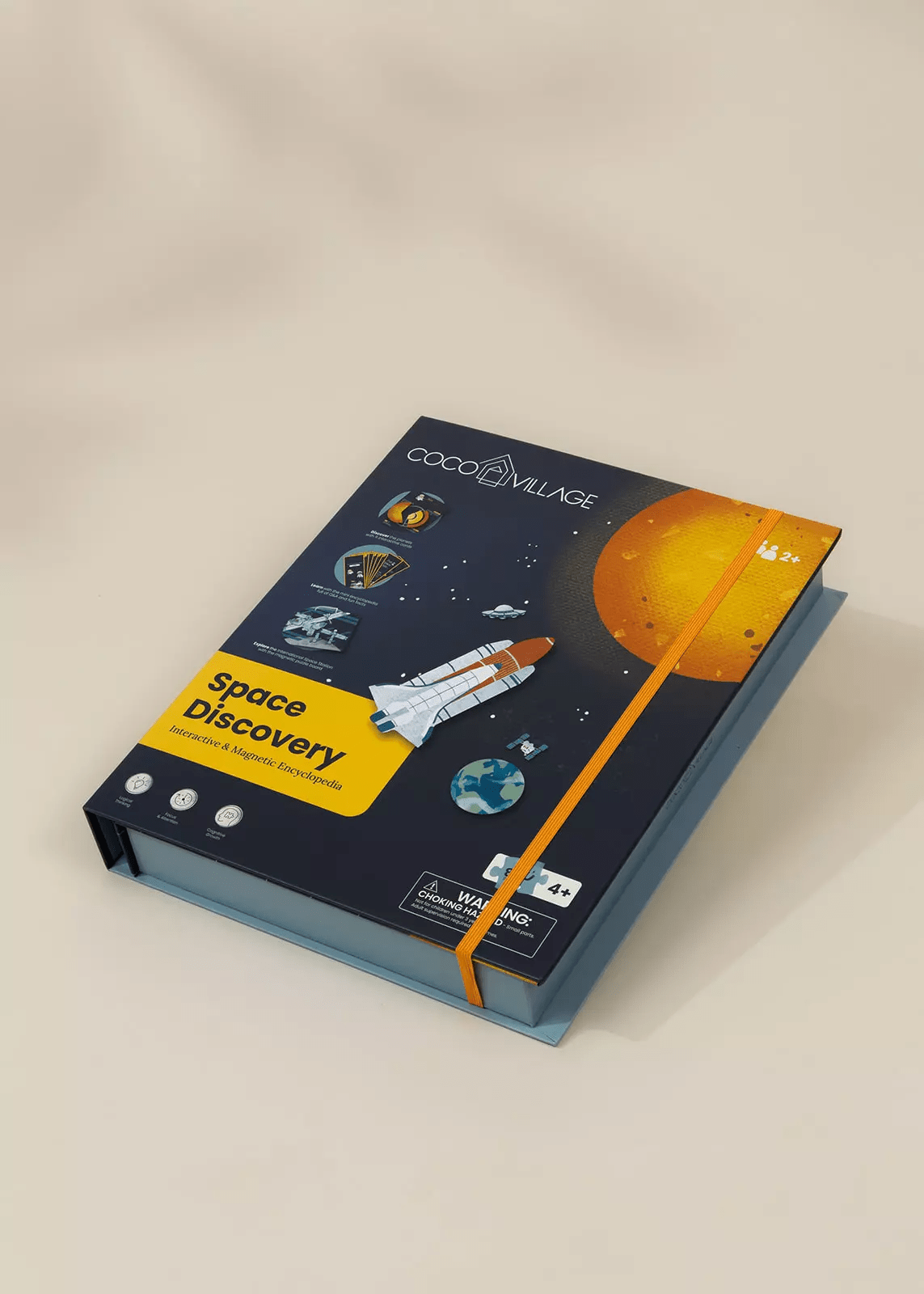 Coco Village Interactive & Magnetic Encyclopedia – Space Discovery - Mastermind Toys___247365