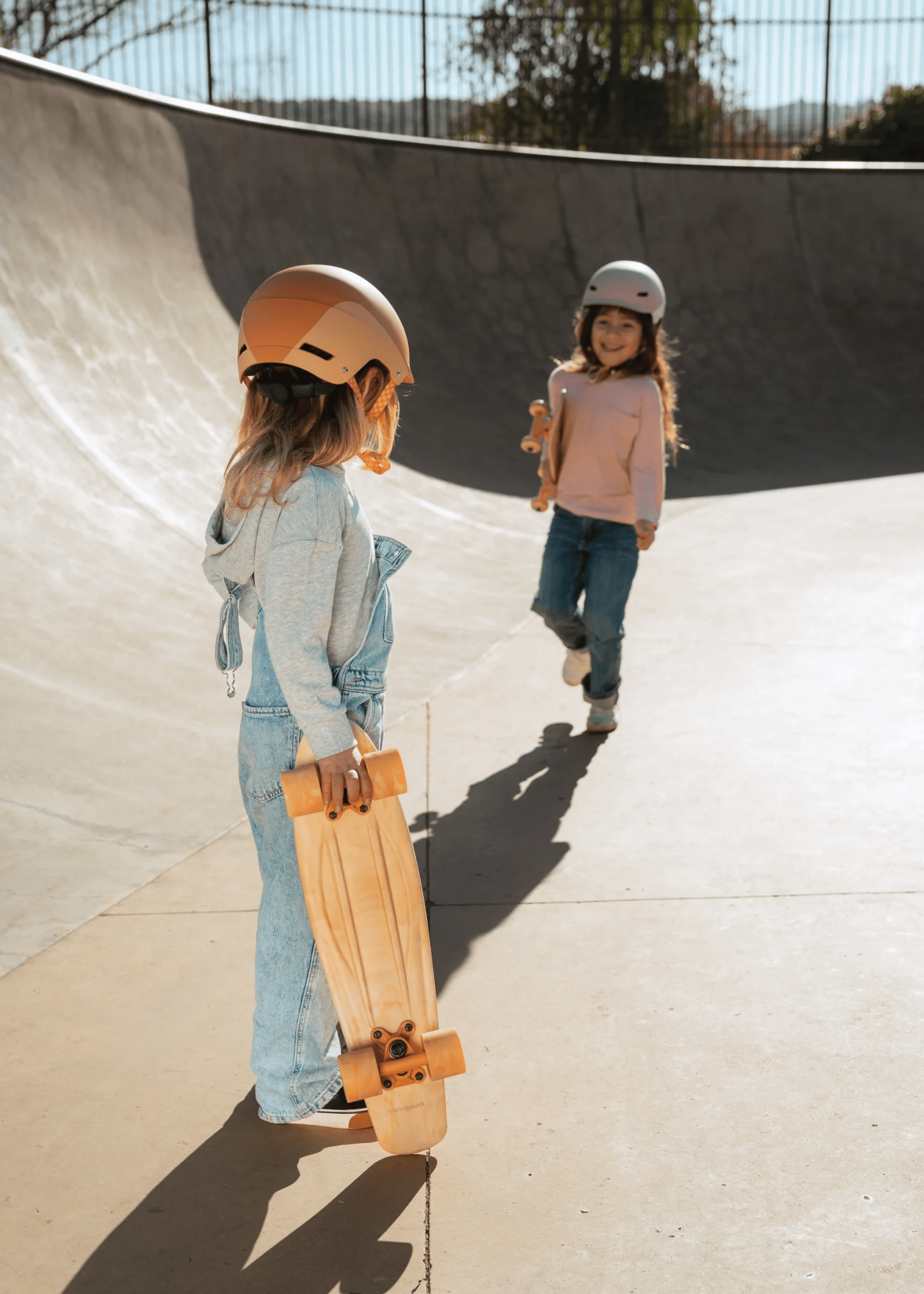 Coco Village Kids’ Pintail Cruiser Skateboard–Grapefruit Marble - Mastermind Toys___249880