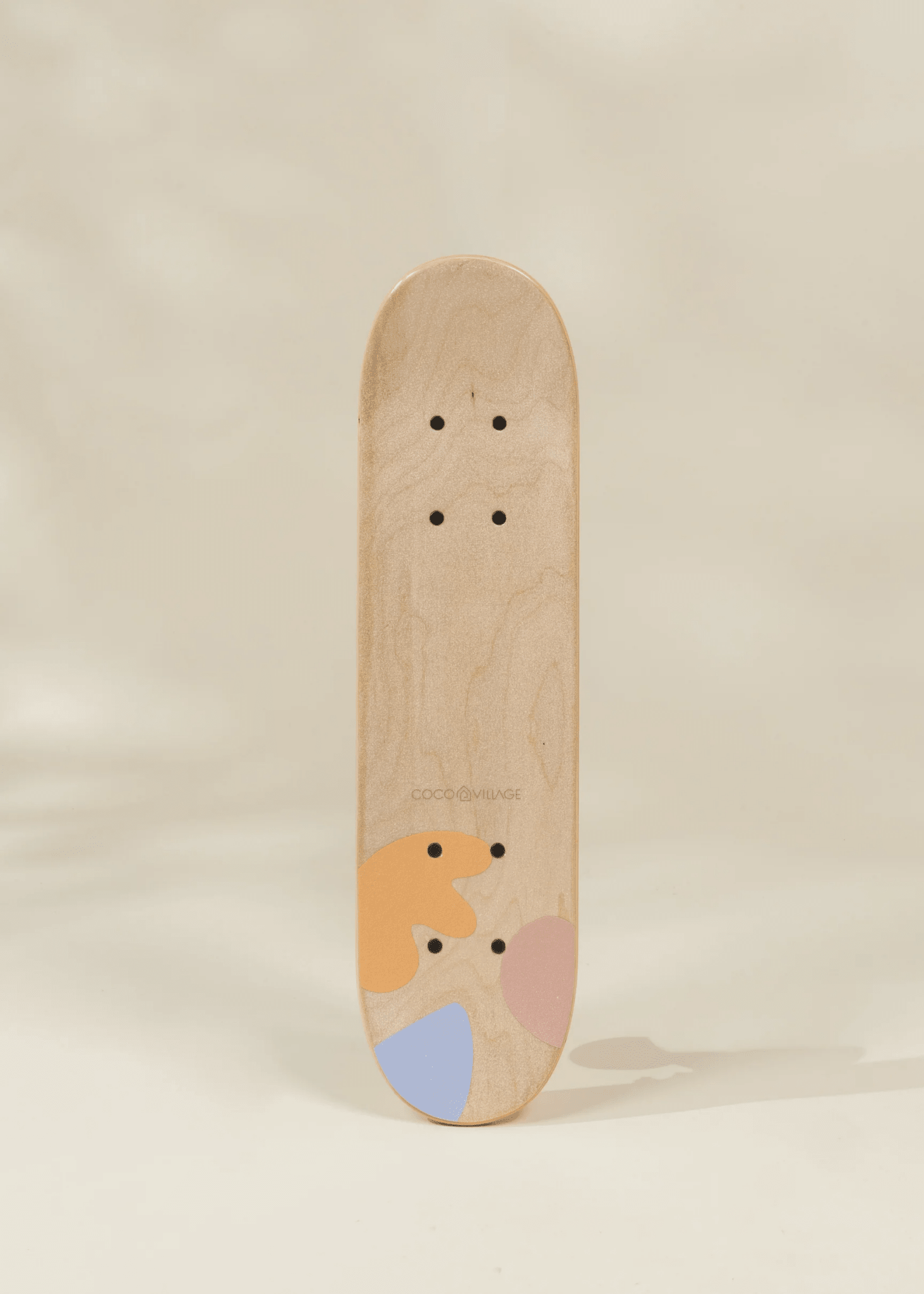Coco Village Kids’ Wooden Classic Skateboard – Groovy - Mastermind Toys___249884