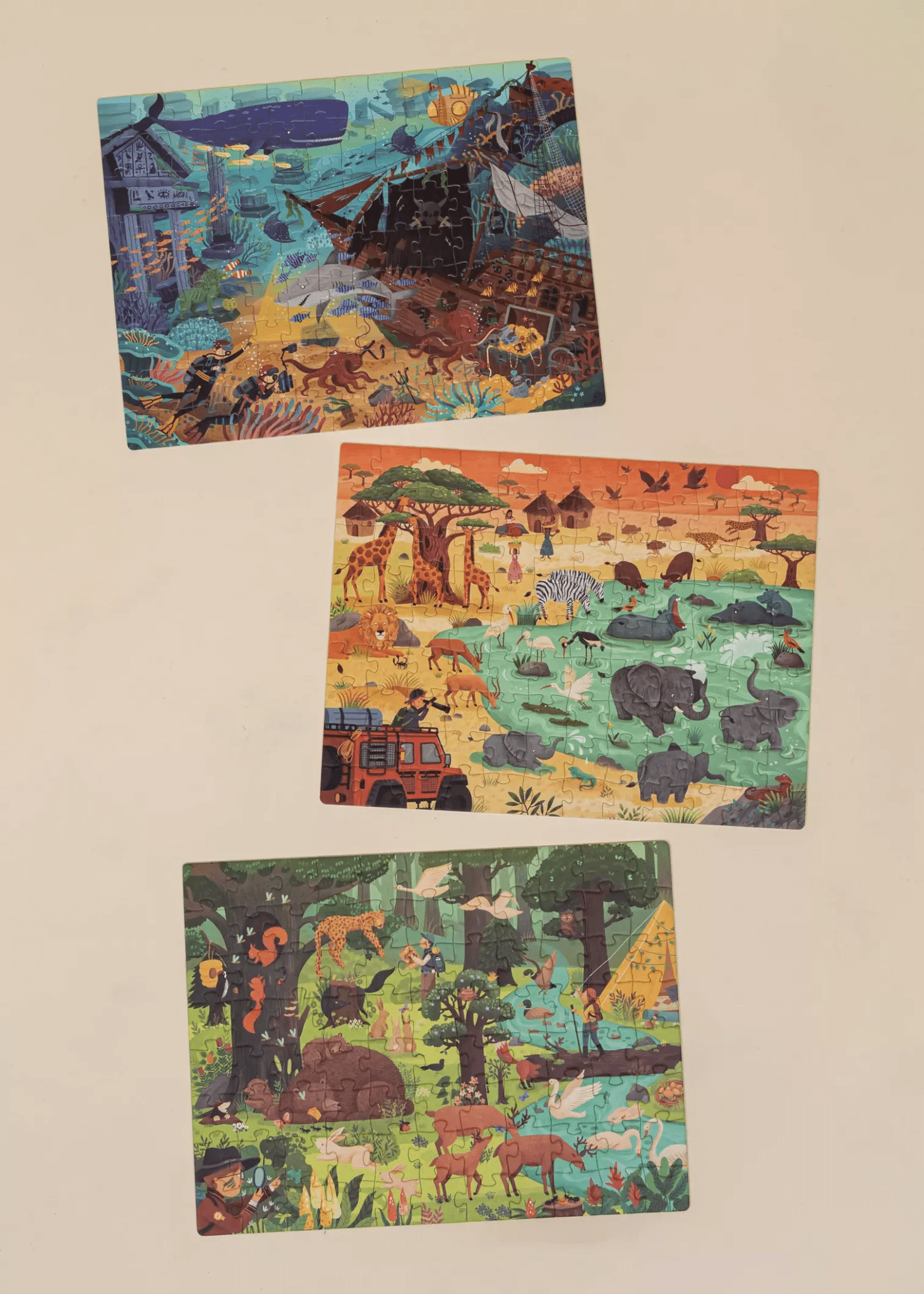 Coco Village Level Up Puzzles Level 5 - Amazing Adventure (3 puzzles) - Mastermind Toys___247211