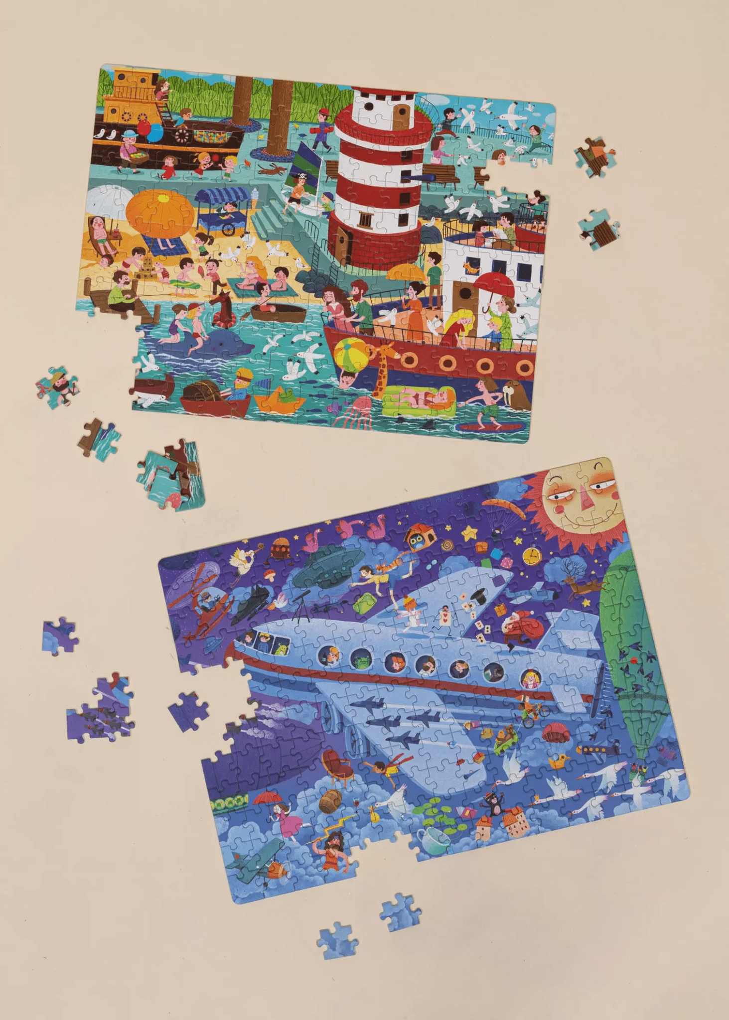 Coco Village Level Up Puzzles Level 6 - Family Holiday (2 puzzles) - Mastermind Toys___247212