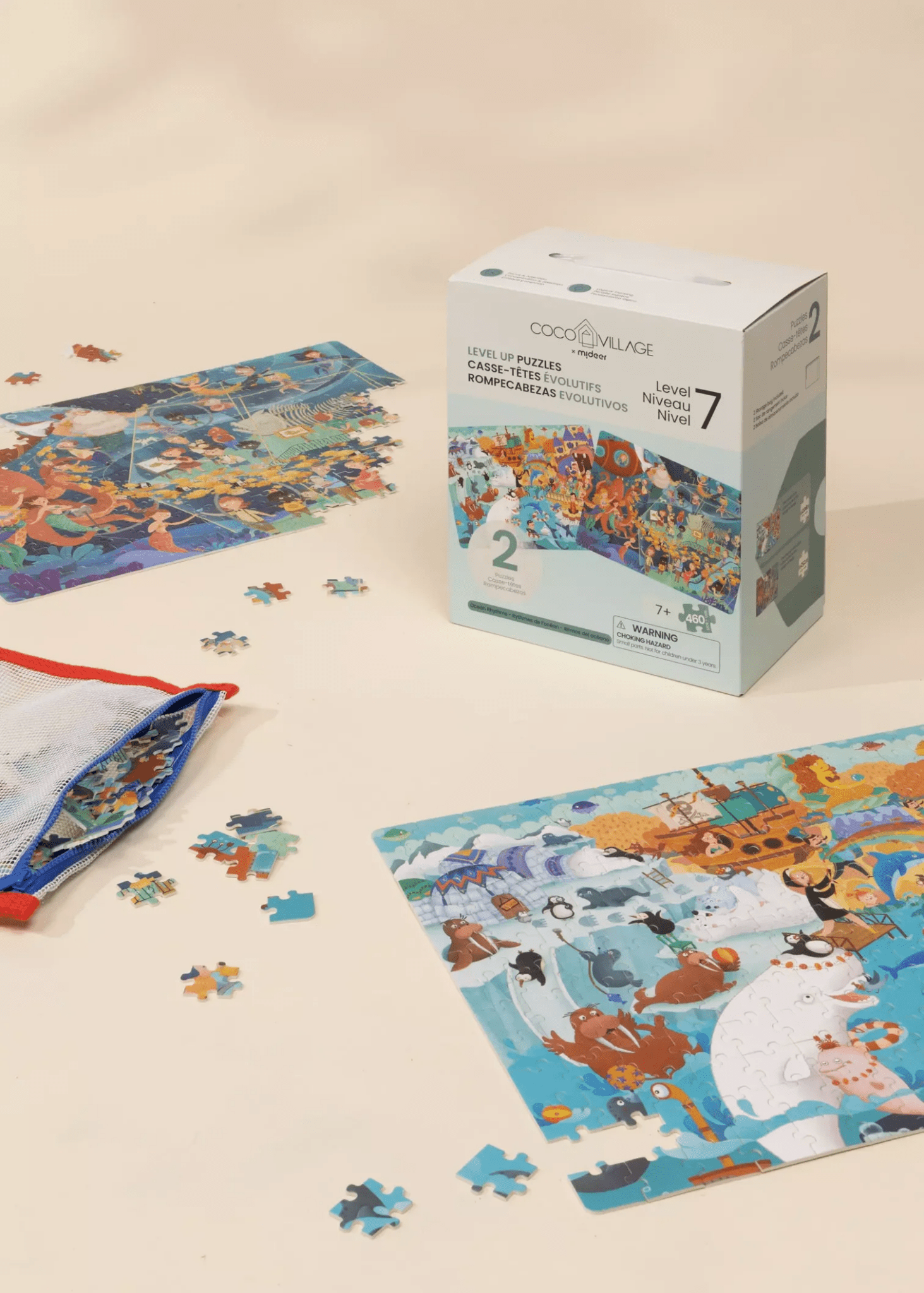 Coco Village Level Up Puzzles Level 7 - Ocean Rhythms - Mastermind Toys___247213