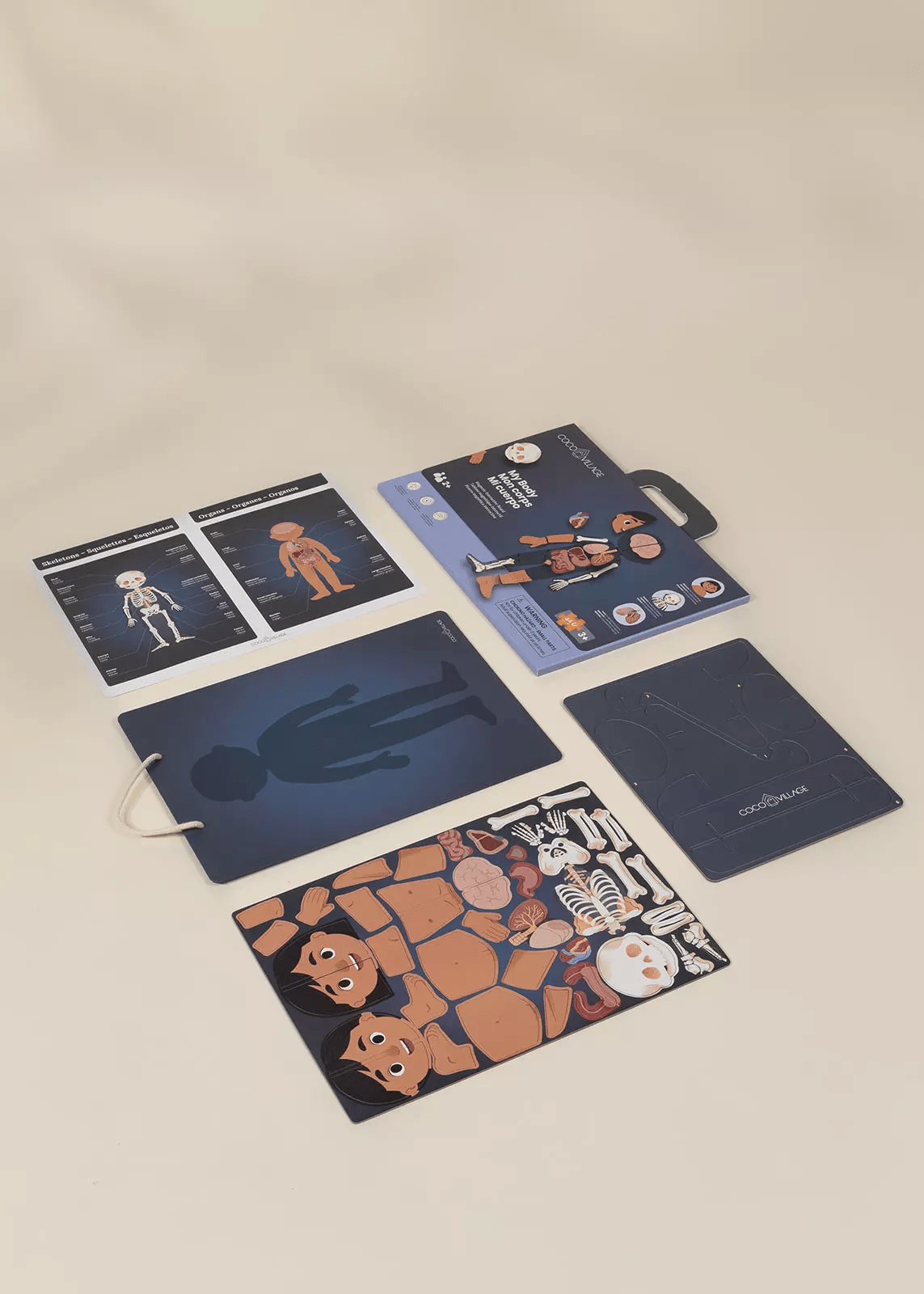 Coco Village Magnetic Interactive Board – My Body - Mastermind Toys___247370