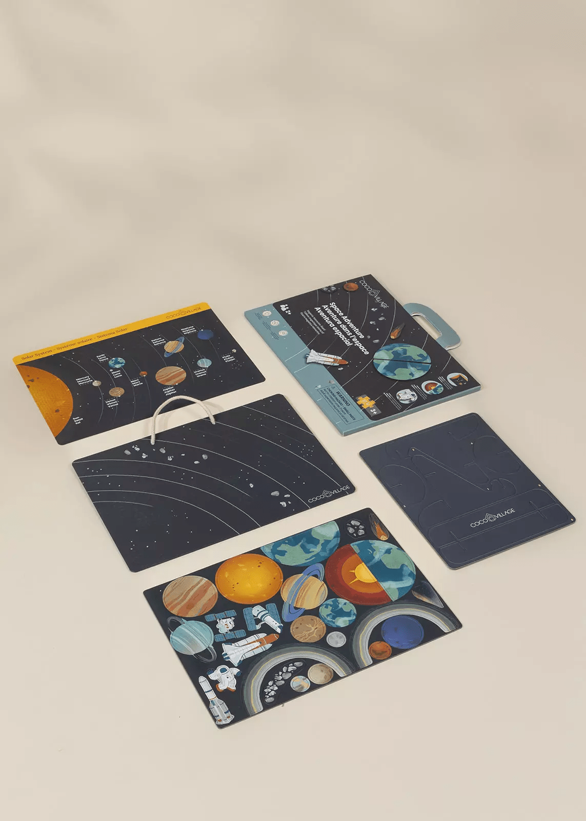 Coco Village Magnetic Interactive Board – Space Adventure - Mastermind Toys___247368