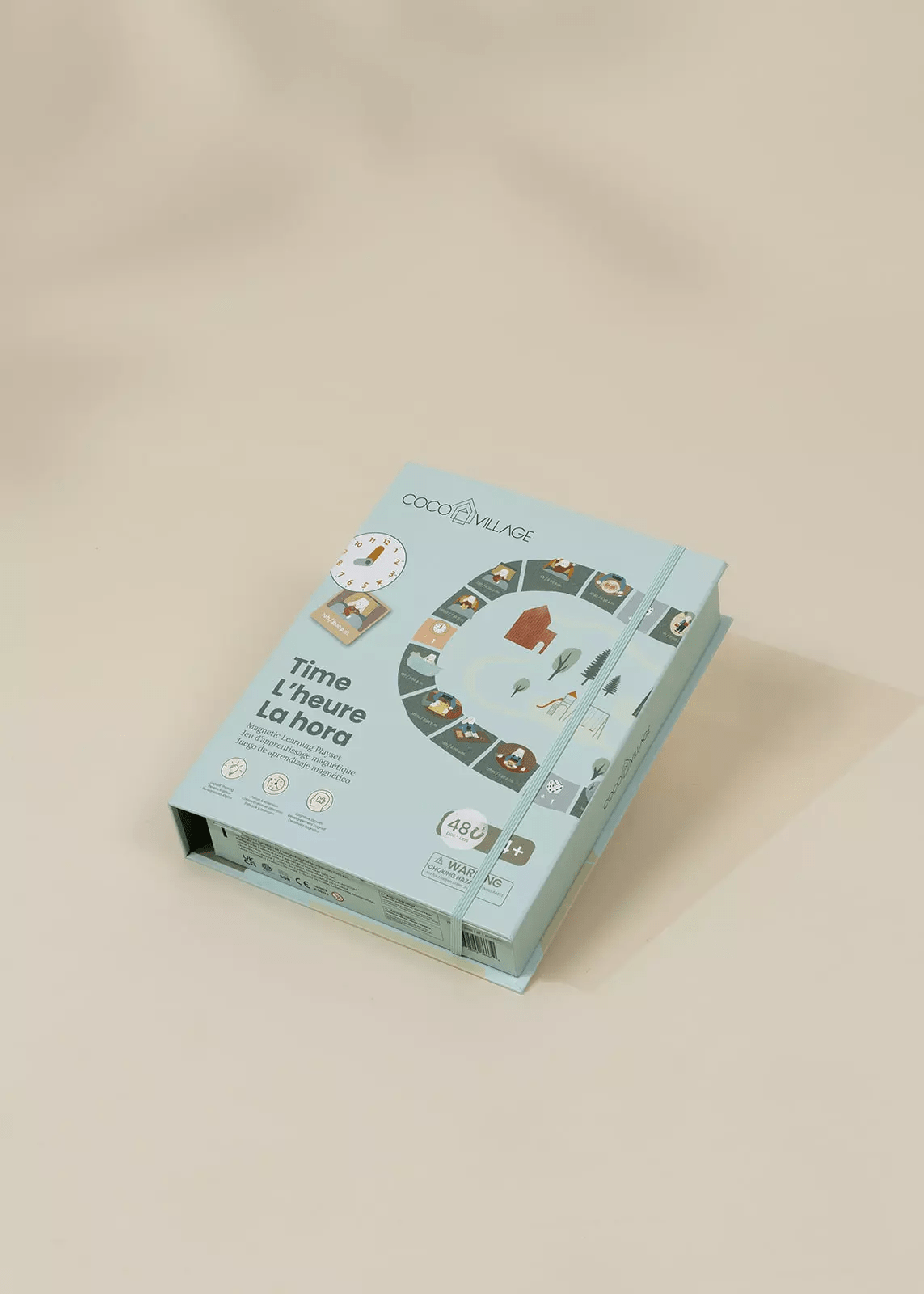 Coco Village Magnetic Learning Playset – Time - Mastermind Toys___247363