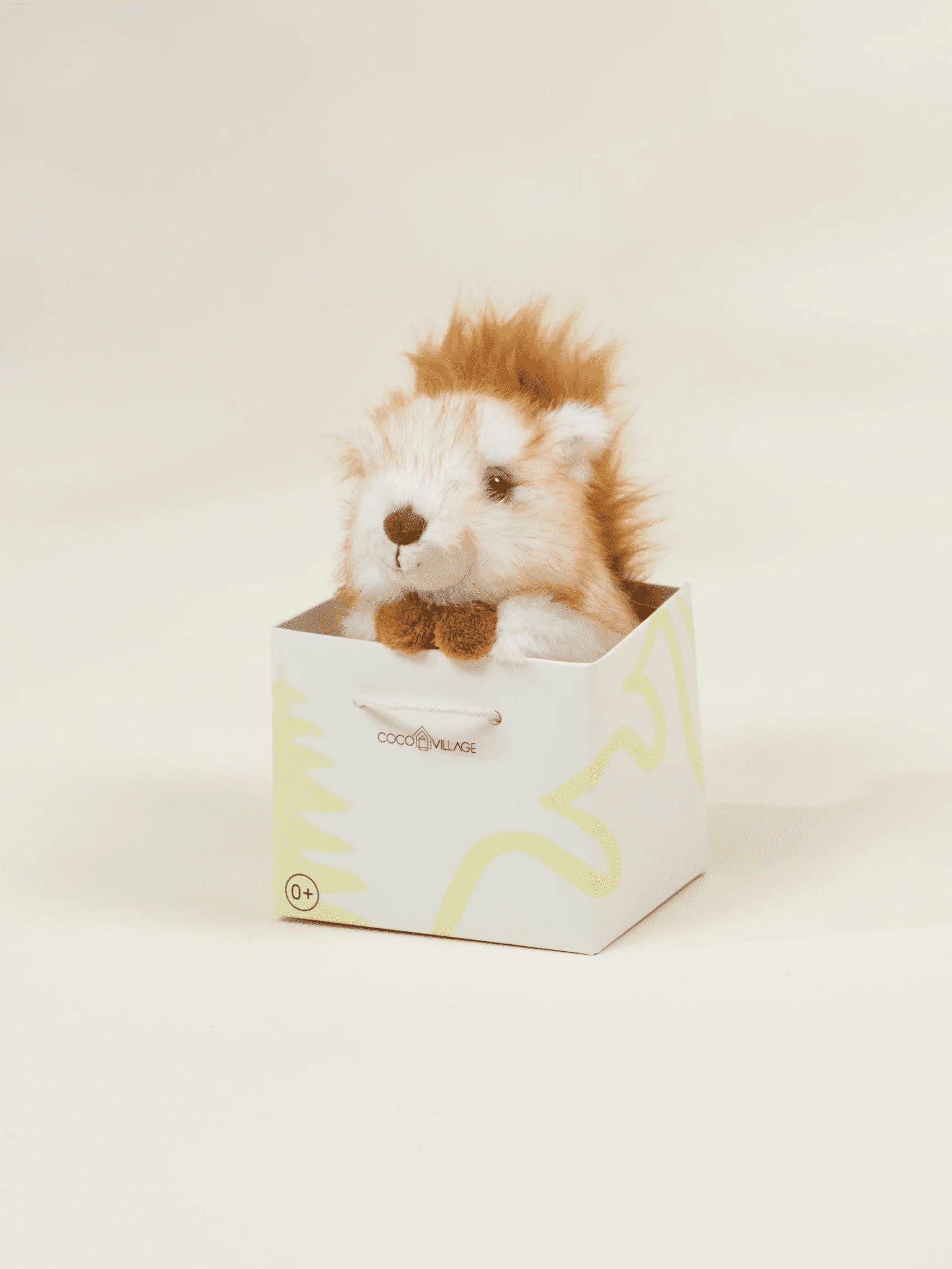 Coco Village Mini Gift Plush Toy - Light brown Squirrel - Mastermind Toys___247868