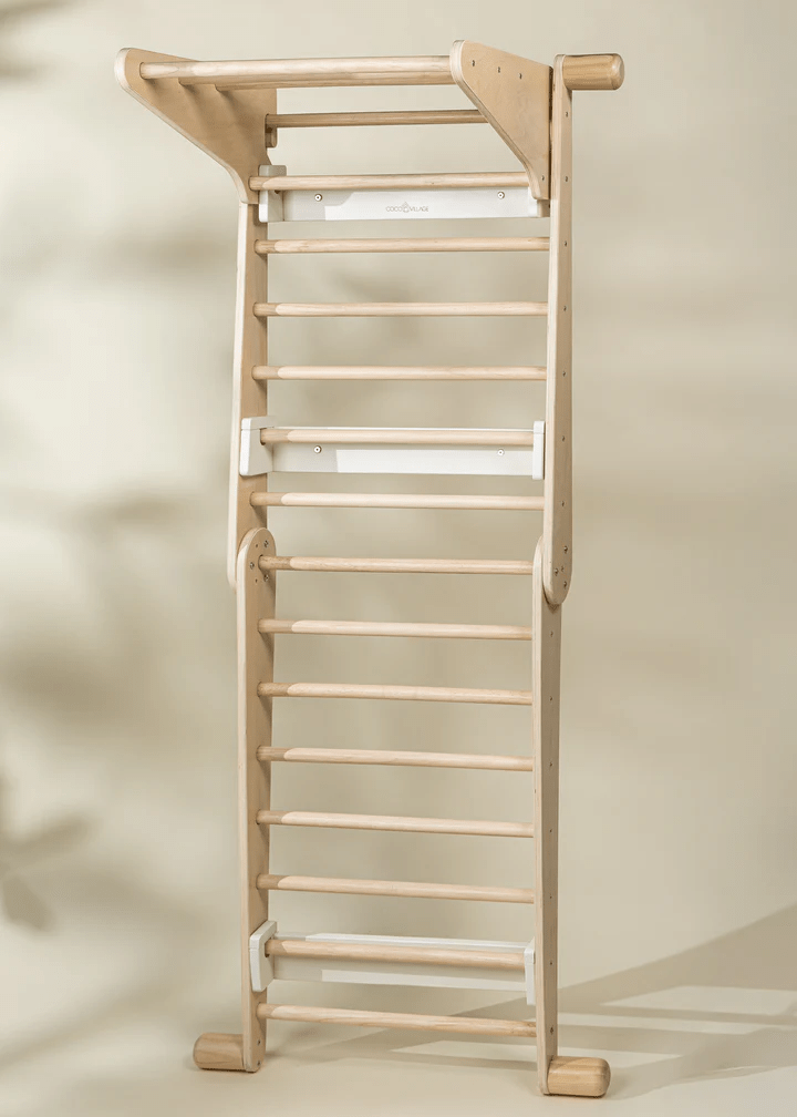 Coco Village Montessori Triangle Climber Swedish Wallmount Syst - Mastermind Toys___244047