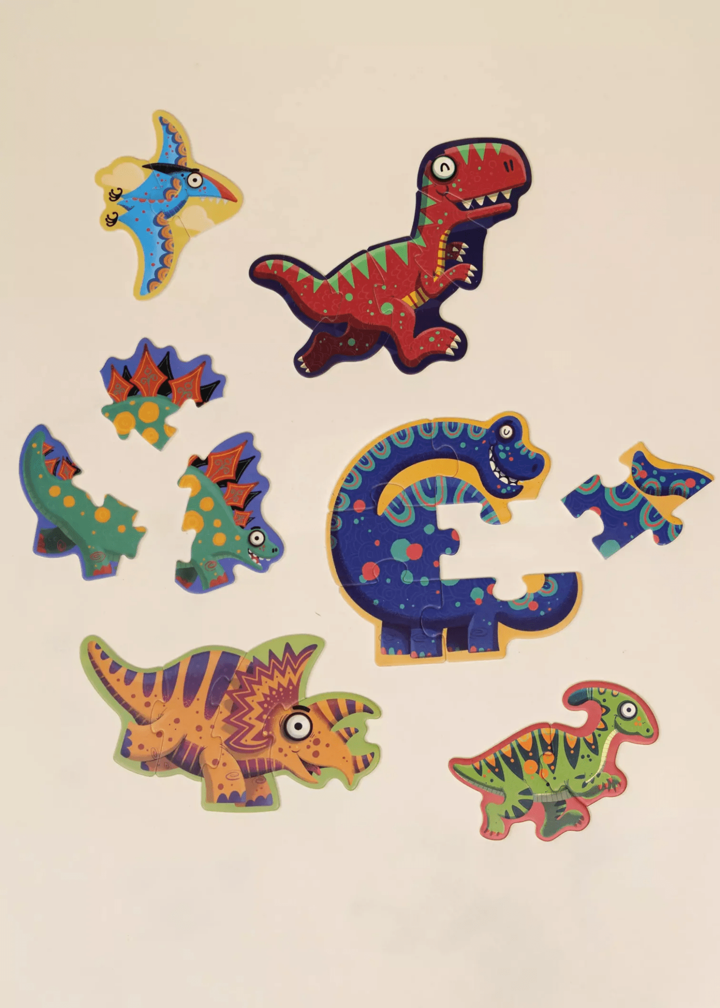 Coco Village My First Puzzles - Dinosaurs World (6 puzzles) - Mastermind Toys___247219