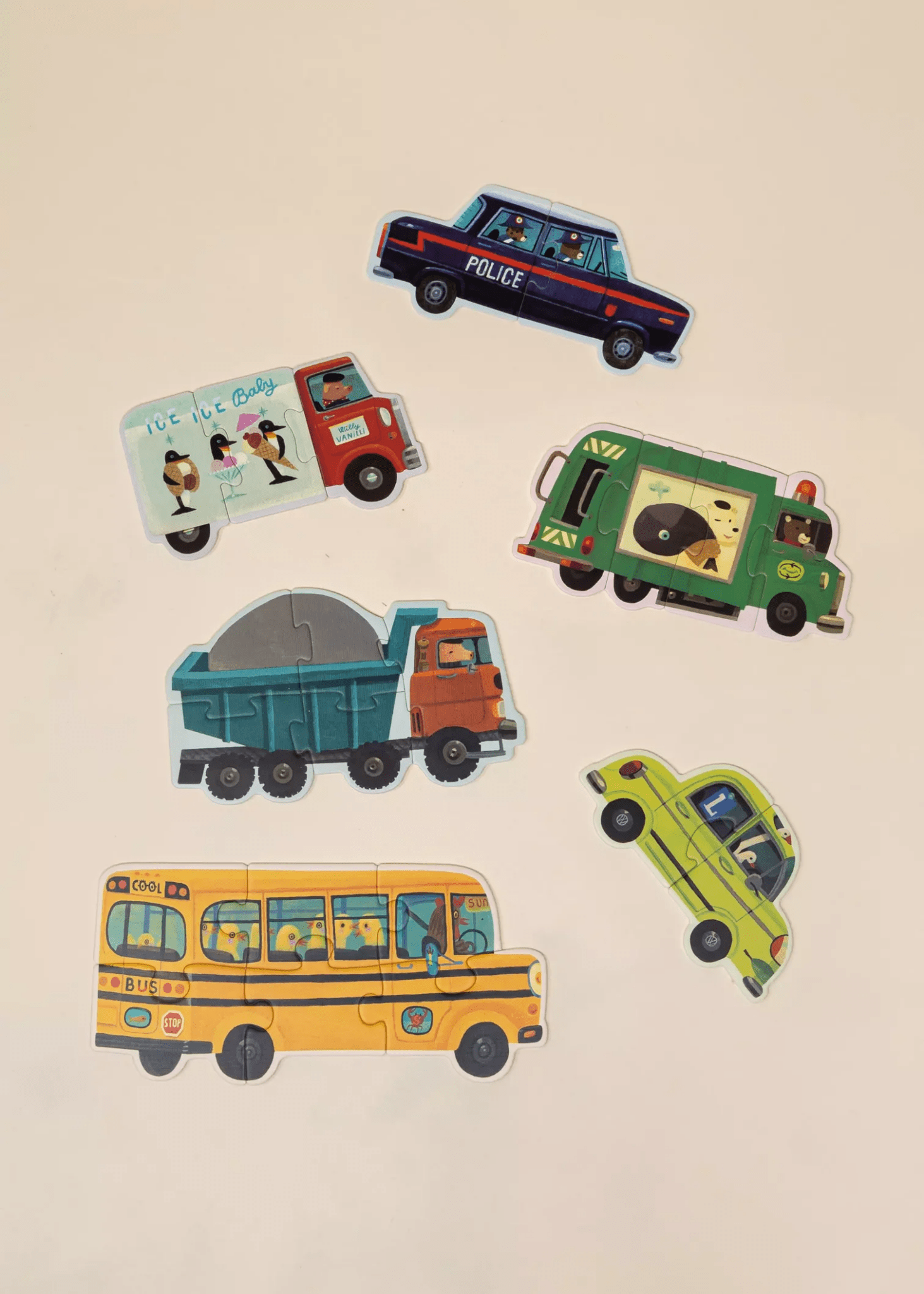 Coco Village My first Puzzles - On the Road (6 puzzles) - Mastermind Toys___247217