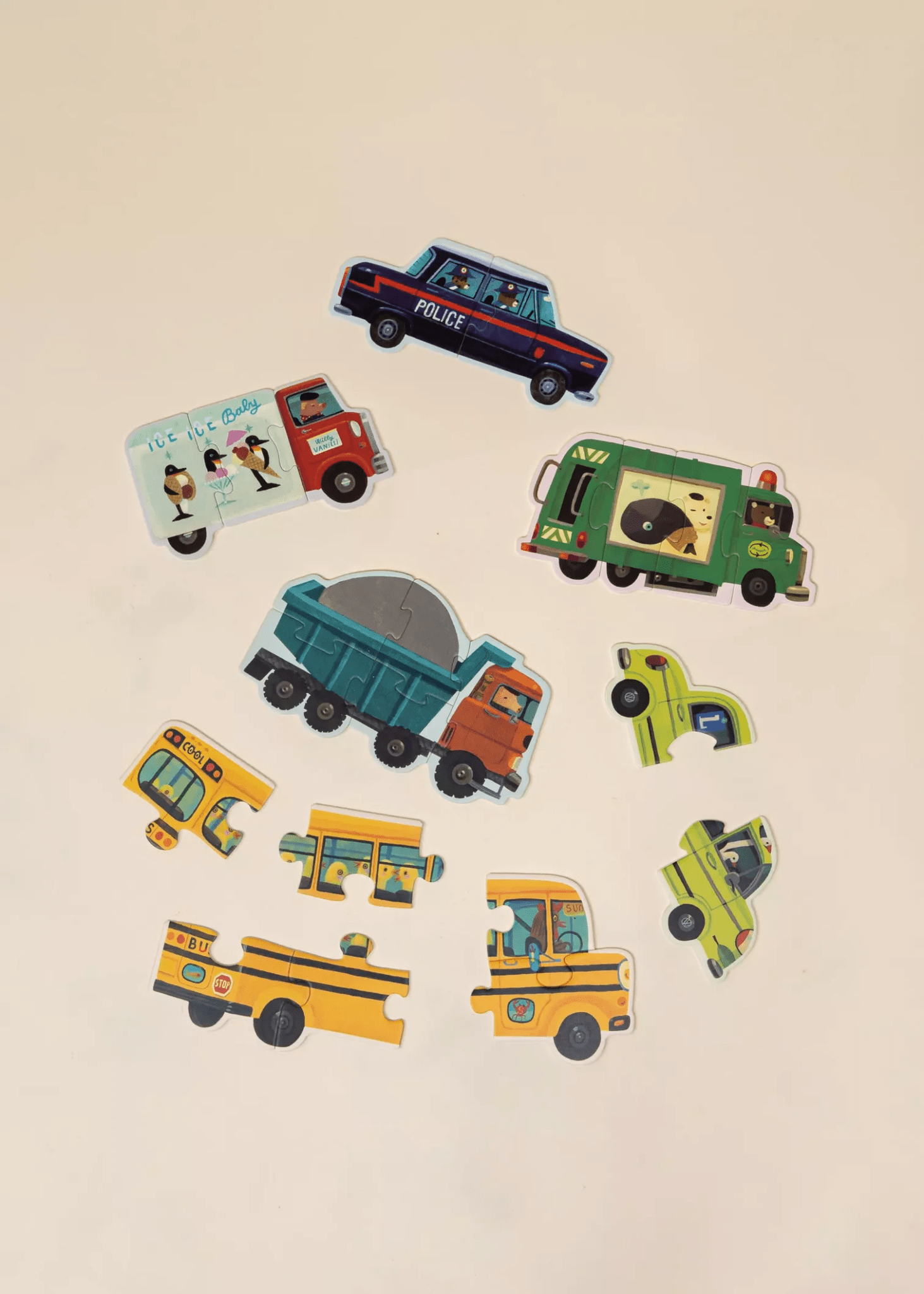 Coco Village My first Puzzles - On the Road (6 puzzles) - Mastermind Toys___247217