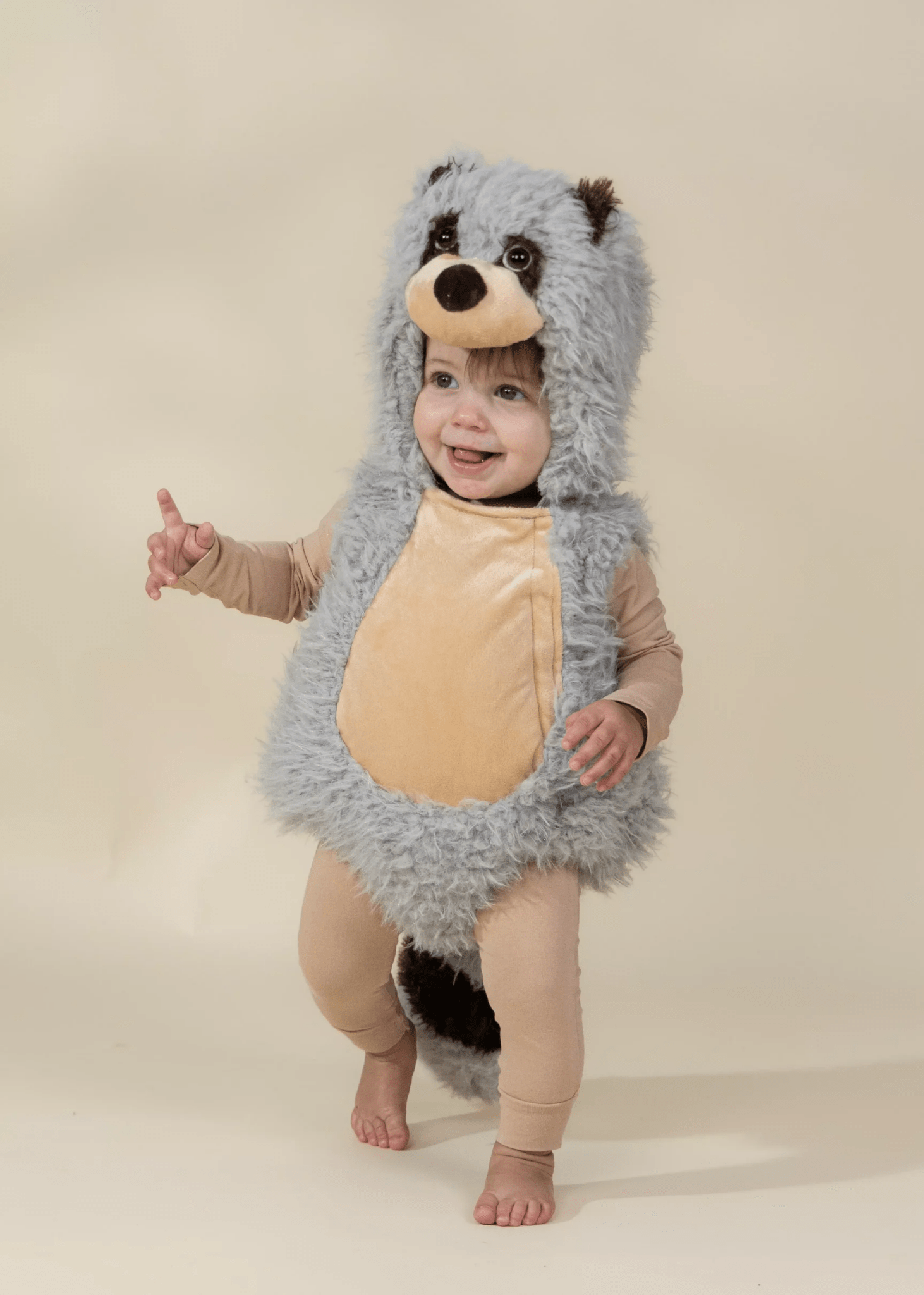Coco Village My First Raccoon Body Costume 0 - 6M - Mastermind Toys___245721