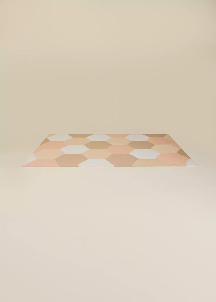 Coco Village Playmat - HEXAGON - Beige - Mastermind Toys___234218