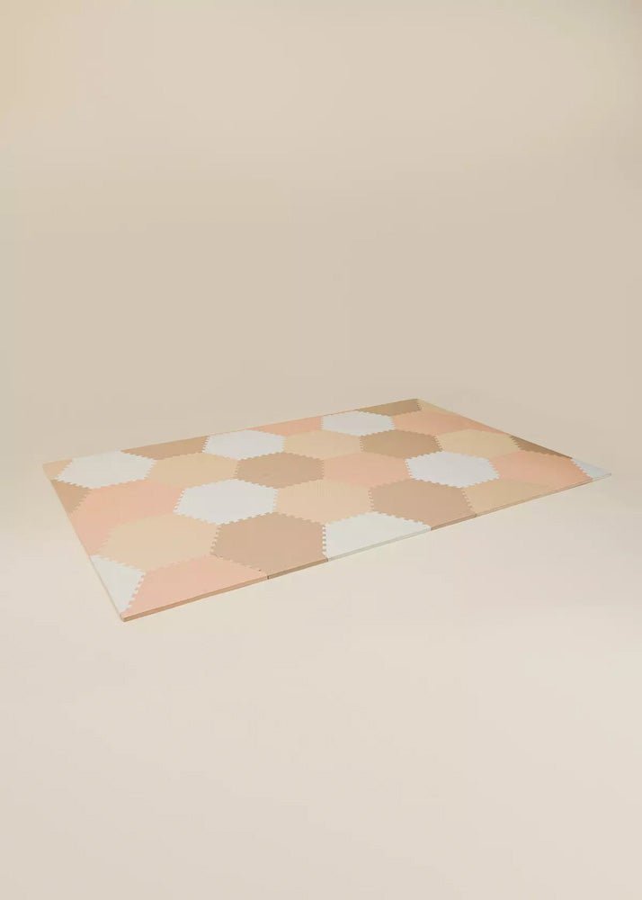 Coco Village Playmat - HEXAGON - Beige - Mastermind Toys___234218