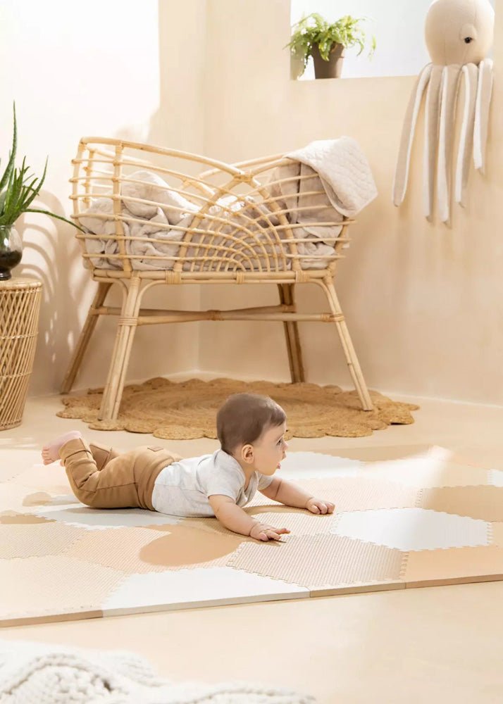 Coco Village Playmat - HEXAGON - Beige - Mastermind Toys___234218