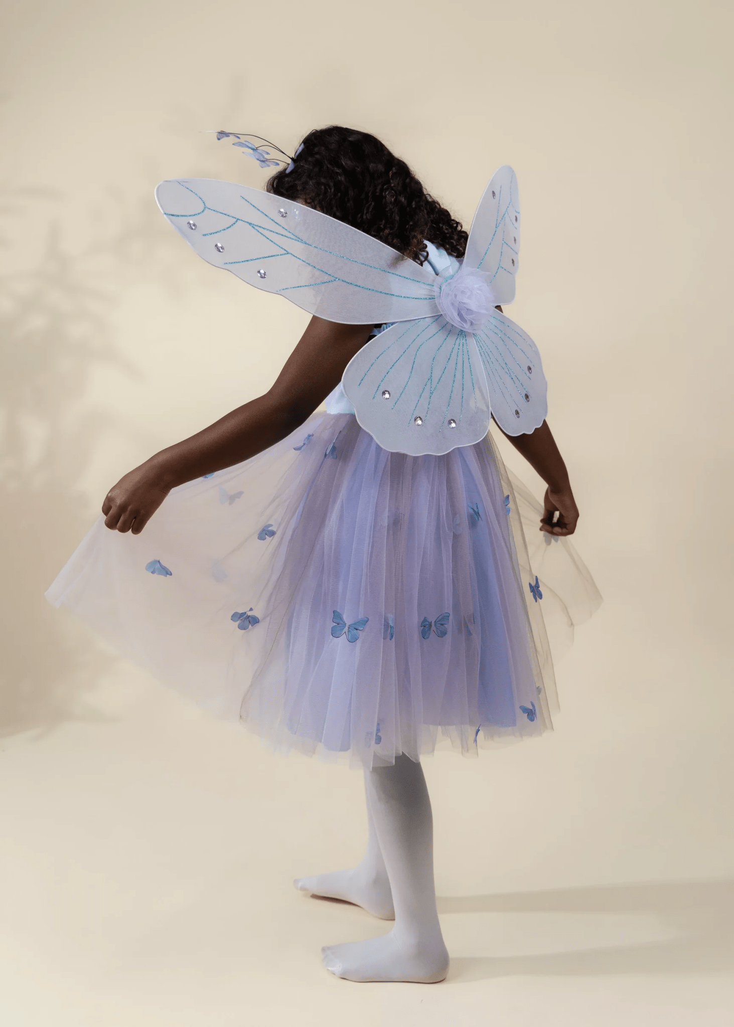 Coco Village Princess Butterfly Dress, Wings & Headband 7 - 8Y - Mastermind Toys___245774