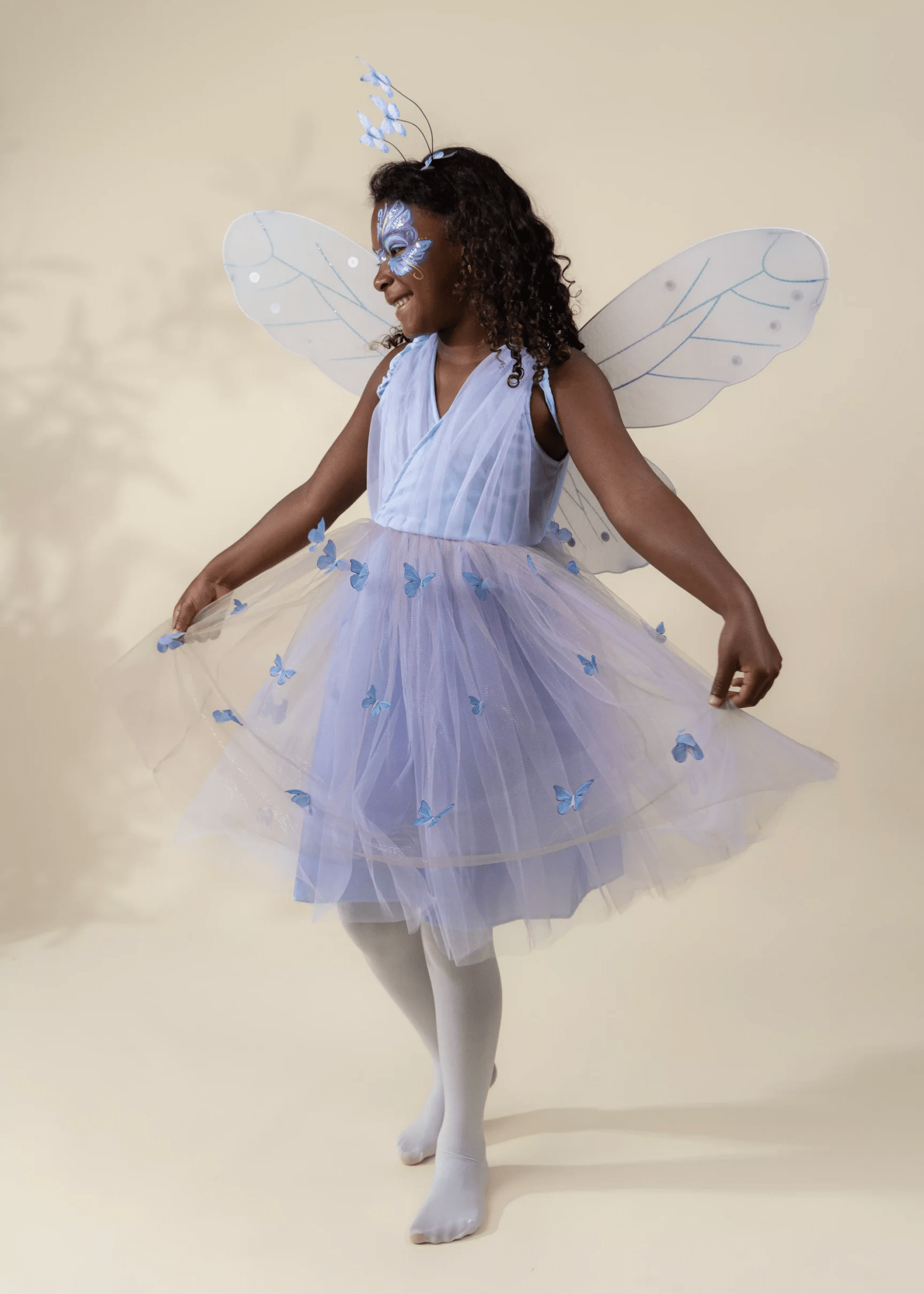 Coco Village Princess Butterfly Dress, Wings & Headband 7 - 8Y - Mastermind Toys___245774