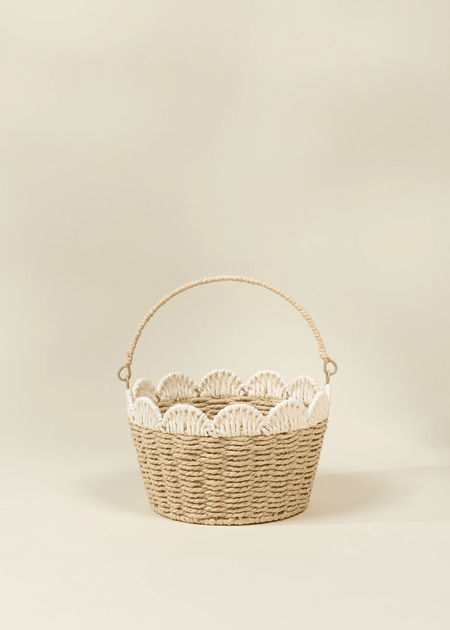 Coco Village Scallop Edge Basket – Medium - Mastermind Toys___245494