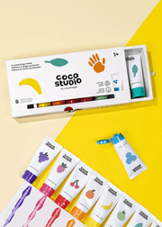 Coco Village Scented Fingerpaint Set - 8 colors - Mastermind Toys___246900