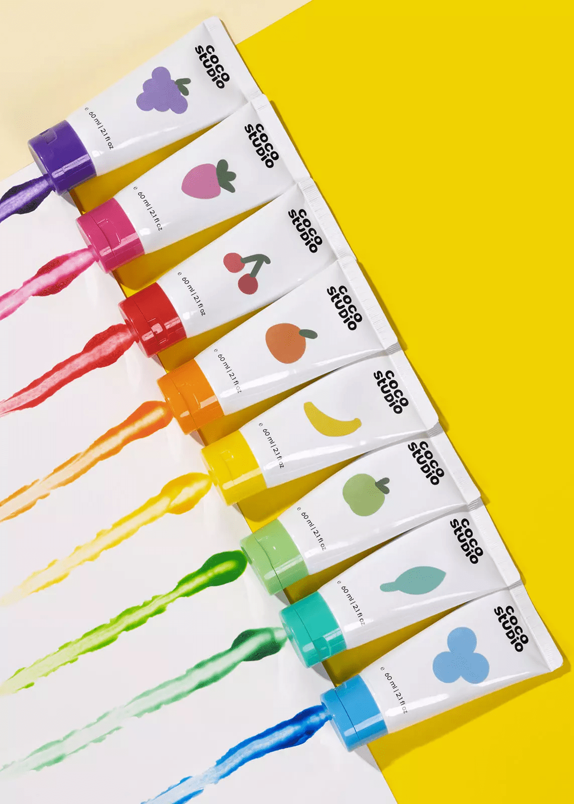 Coco Village Scented Fingerpaint Set - 8 colors - Mastermind Toys___246900