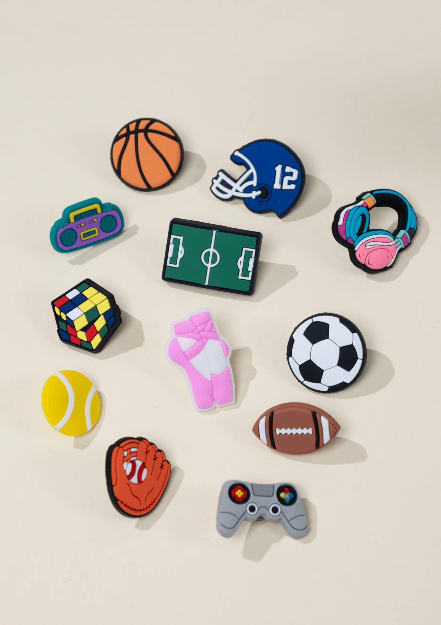 Coco Village Set of 12 Sports & Activities Charms Pin - Mastermind Toys___245920