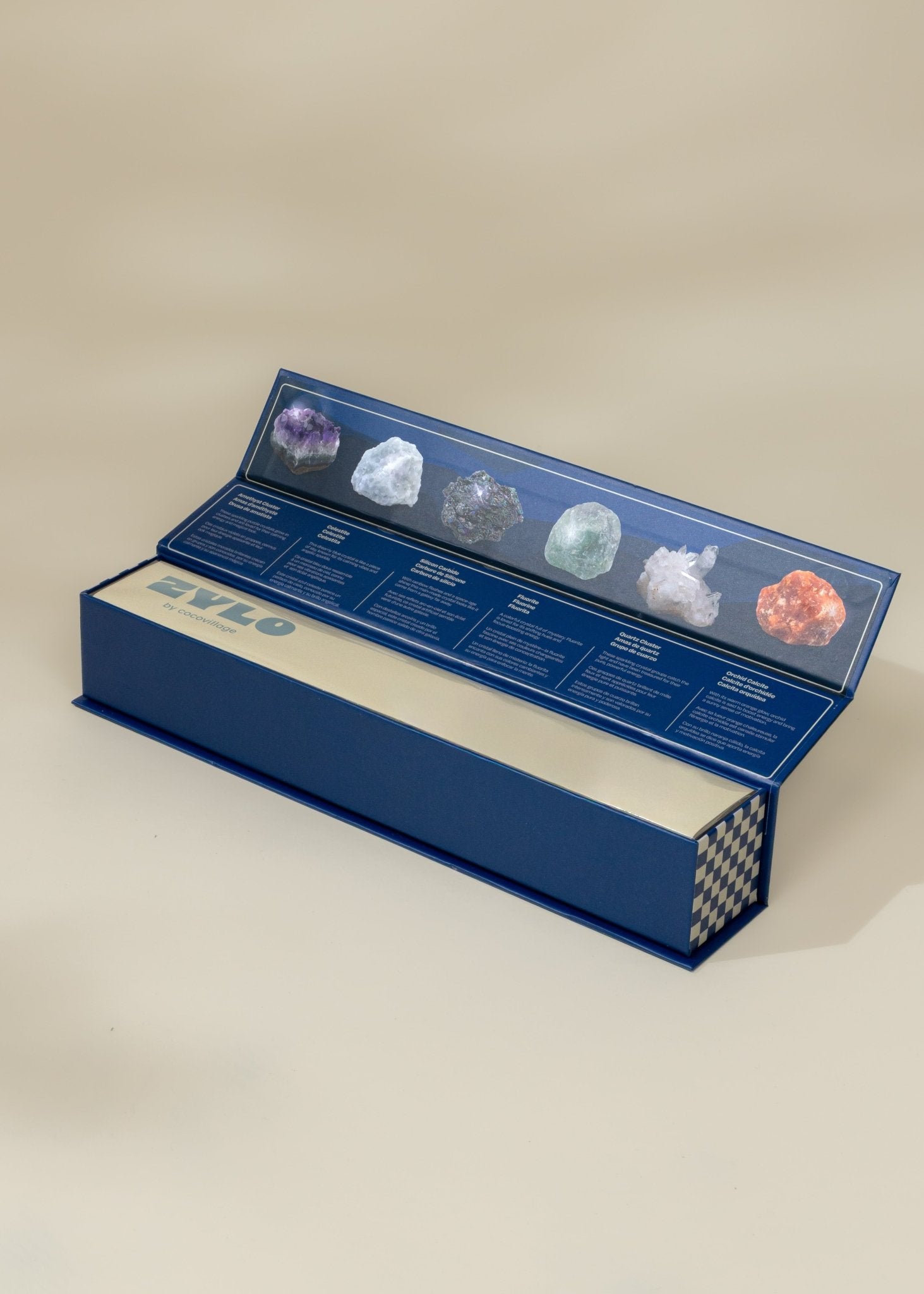 Coco Village Set of 6 collectible Minerals - Mystic Pebbles - Mastermind Toys___247394