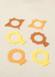 Coco Village Set of 6 Silicone Diving Rings Pool Toys - Mastermind Toys___244392