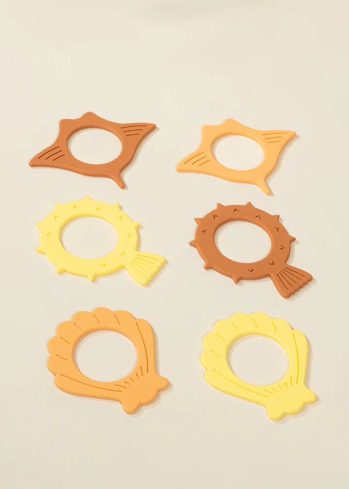 Coco Village Set of 6 Silicone Diving Rings Pool Toys - Mastermind Toys___244392