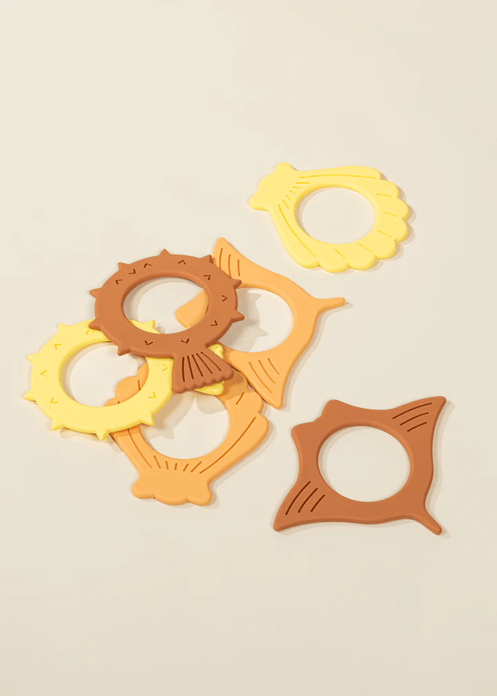 Coco Village Set of 6 Silicone Diving Rings Pool Toys - Mastermind Toys___244392