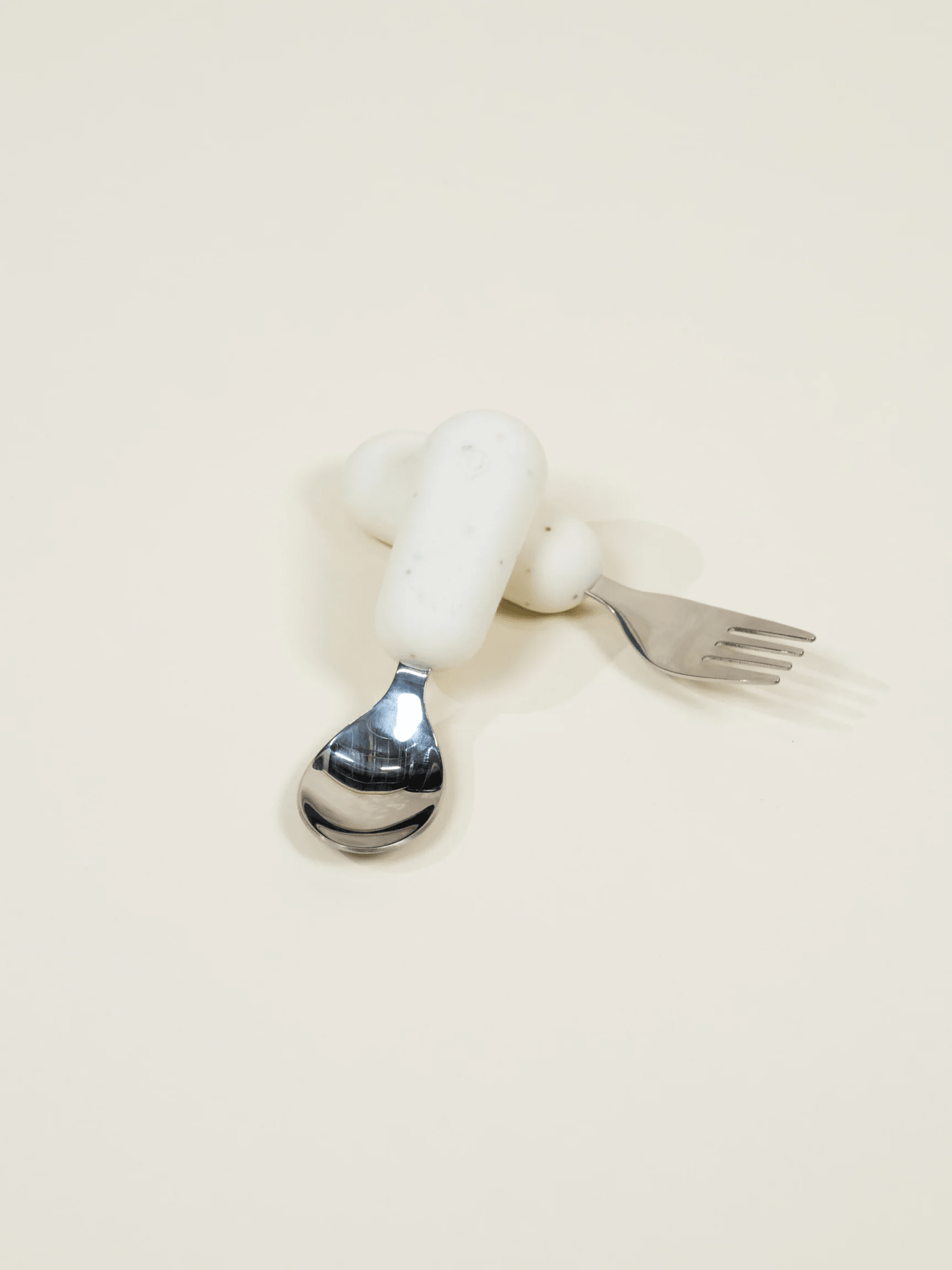 Coco Village Silicone Toddler Fork&Spoon Set–Pottery Collection - Mastermind Toys___249906