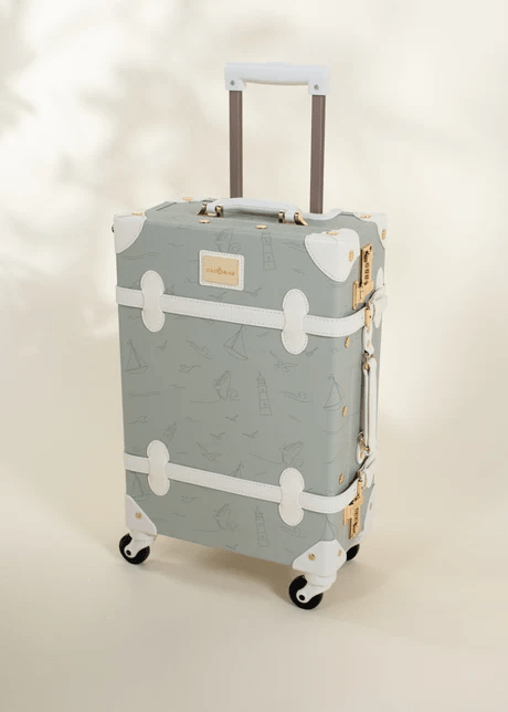 Coco Village Vegan Leather Carry - On Suitcase - Ocean - Mastermind Toys___244387