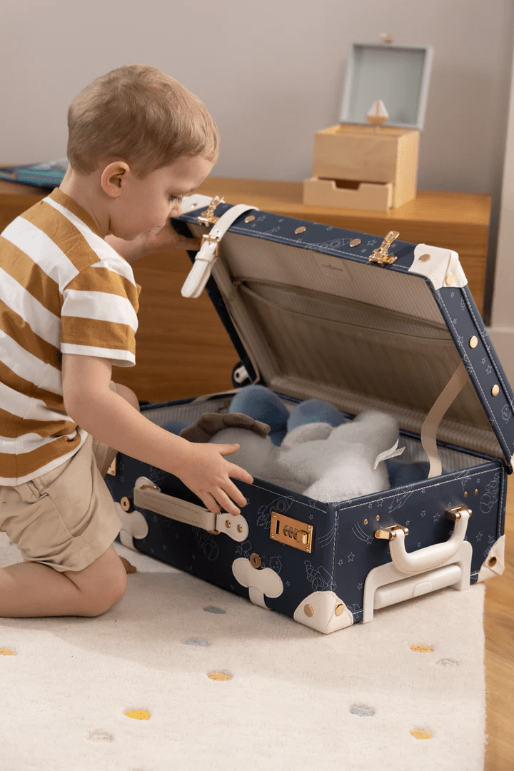 Coco Village Vegan Leather Carry - On Suitcase - Space - Mastermind Toys___244388