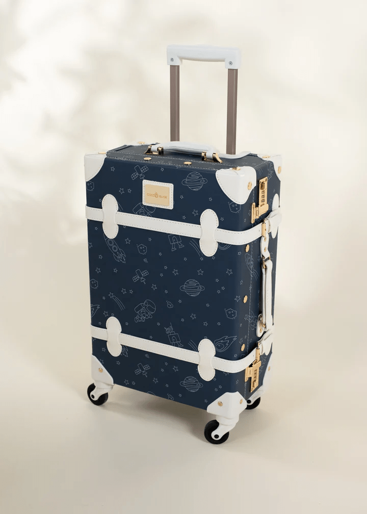 Coco Village Vegan Leather Carry - On Suitcase - Space - Mastermind Toys___244388