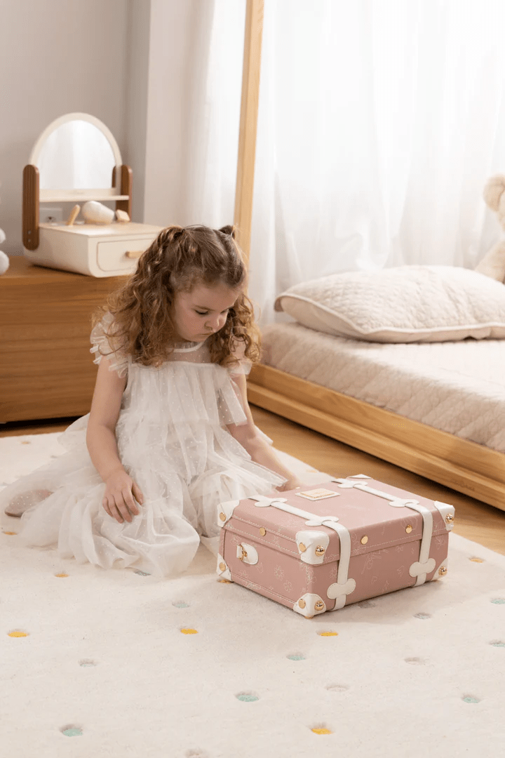 Coco Village Vegan Leather Play Suitcase - Ballerina - Mastermind Toys___244385