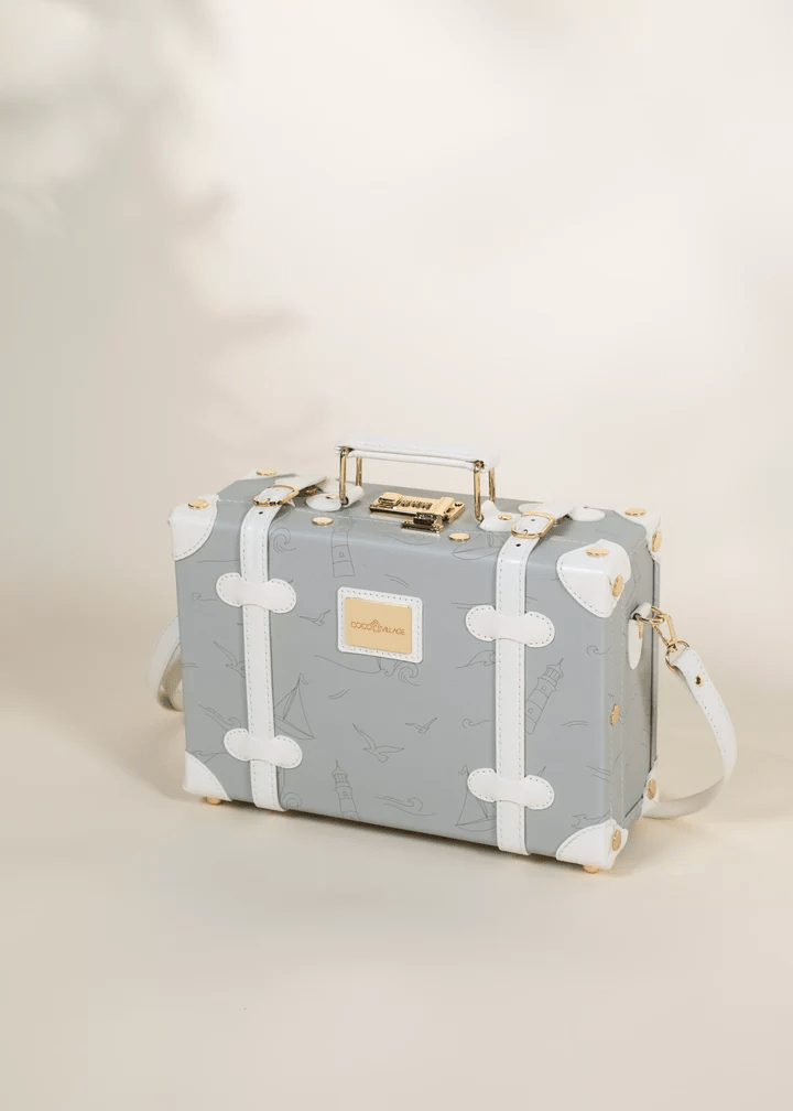 Coco Village Vegan Leather Play Suitcase - Ocean - Mastermind Toys___244382