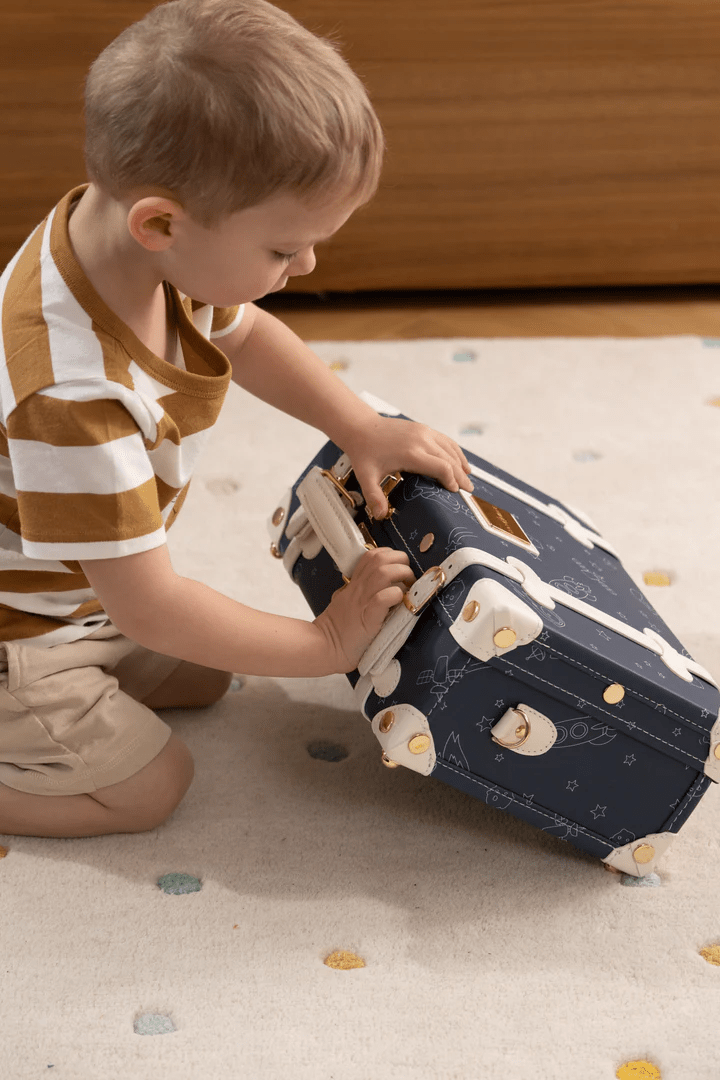 Coco Village Vegan Leather Play Suitcase - Space - Mastermind Toys___244383