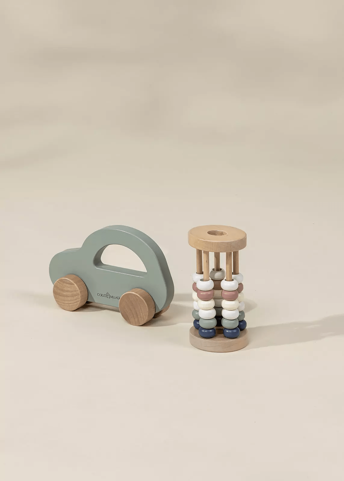 Coco Village Wooden Baby Toy Gifting Set Abacus & Car - Mastermind Toys___247233