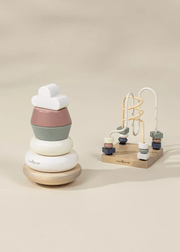 Coco Village Wooden Baby Toy Gifting Set Stacking Rings & Bead Maze - Mastermind Toys___247232