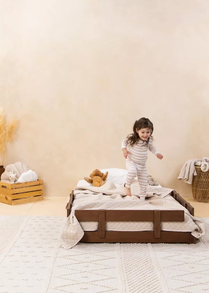 Coco Village Wooden Bed Frame - Walnut - Mastermind Toys___242214