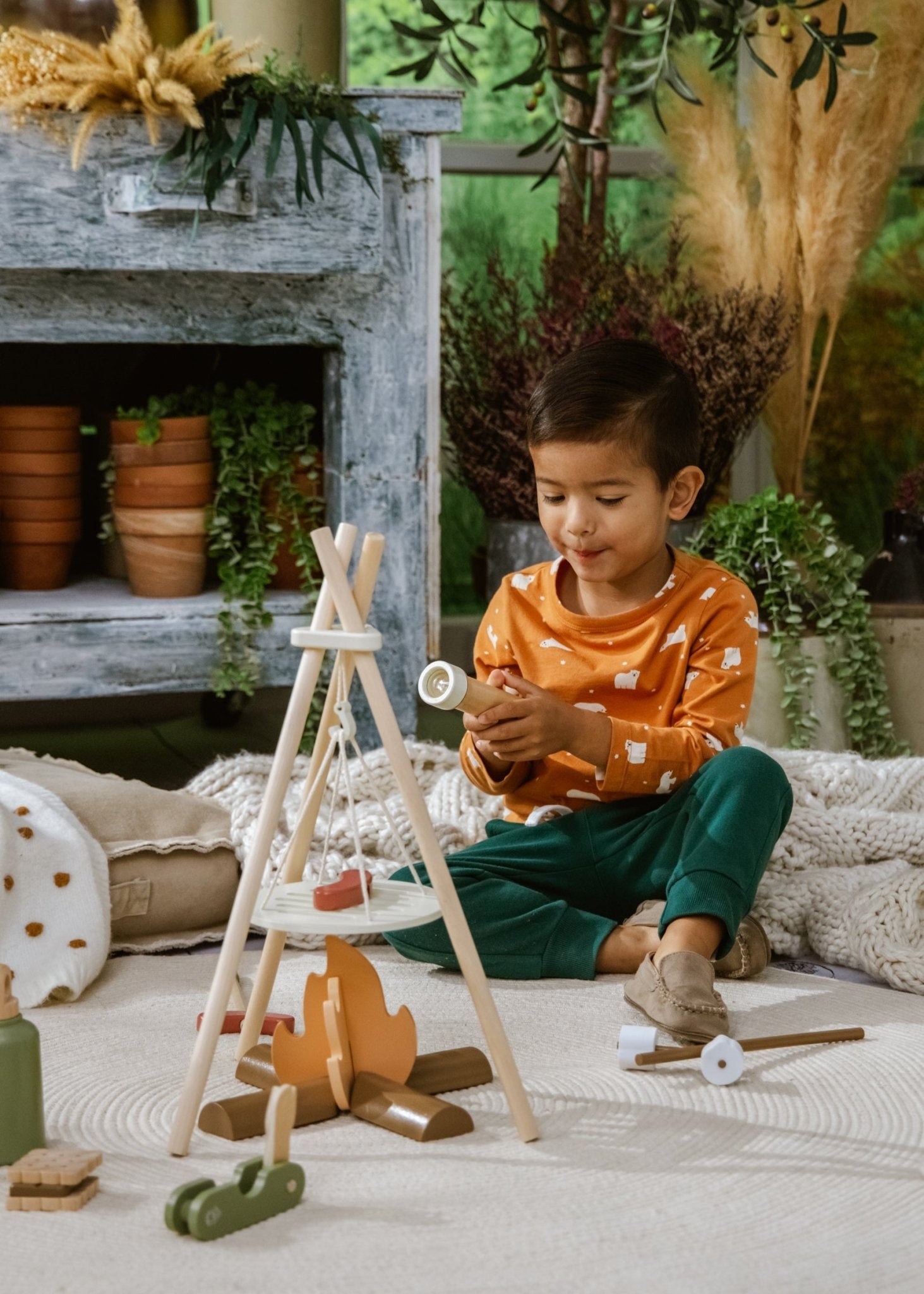 Coco Village Wooden Camping Playset - Mastermind Toys___235667