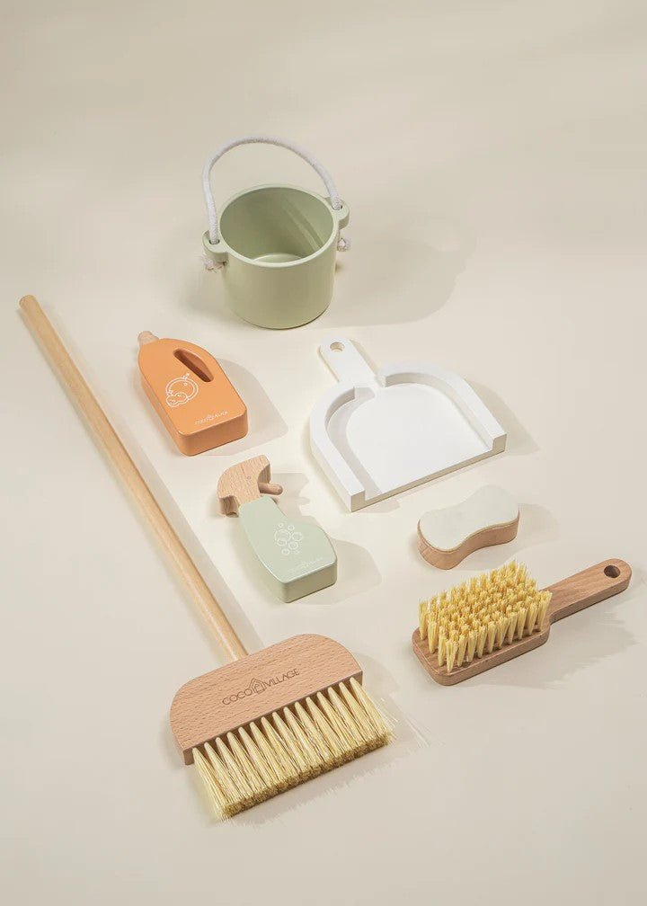 Coco Village Wooden Cleaning Playset main image 1