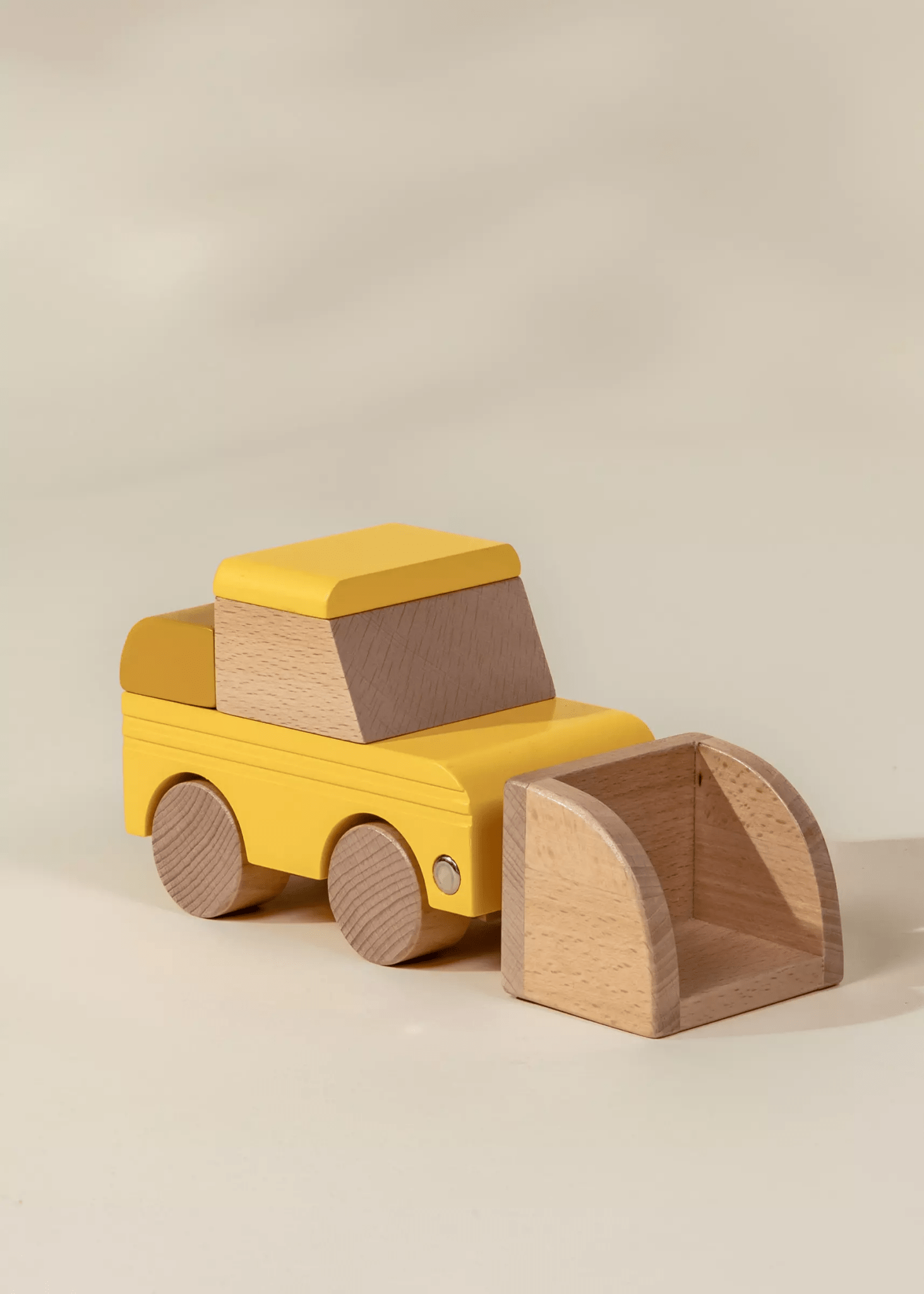 Coco Village Wooden Construction Vehicle - Bulldozer - Mastermind Toys___247005